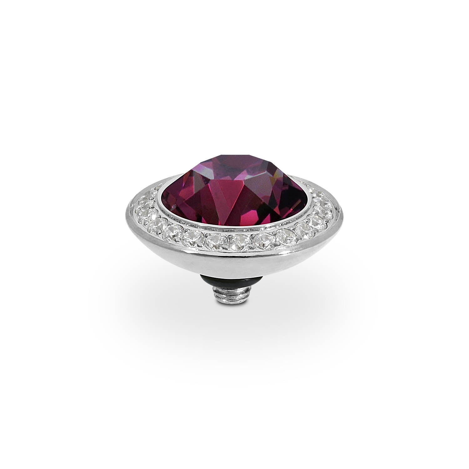 Tondo Deluxe Top 13 mm - Silber amethyst