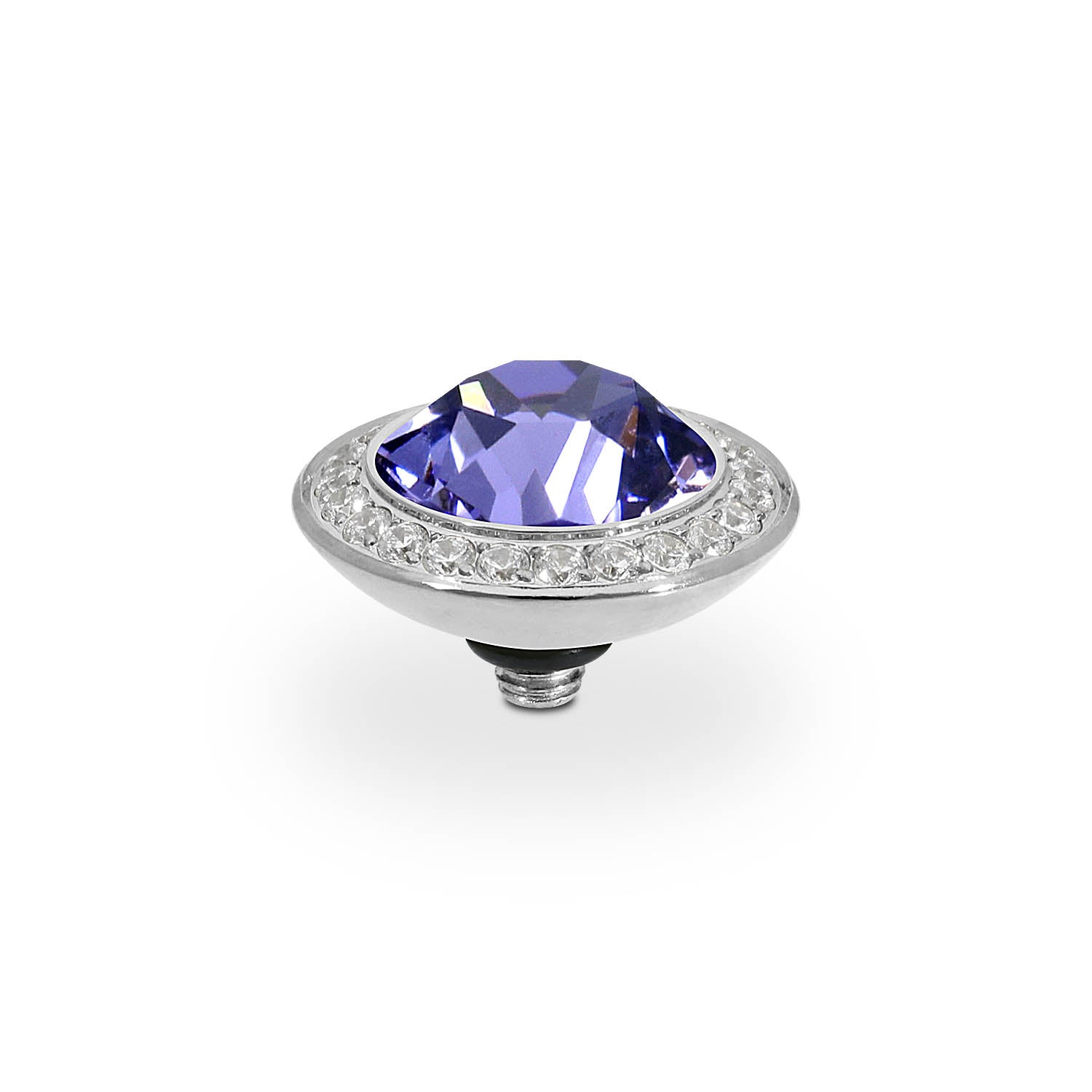 Tondo Deluxe Top 13 mm - Silber tanzanite