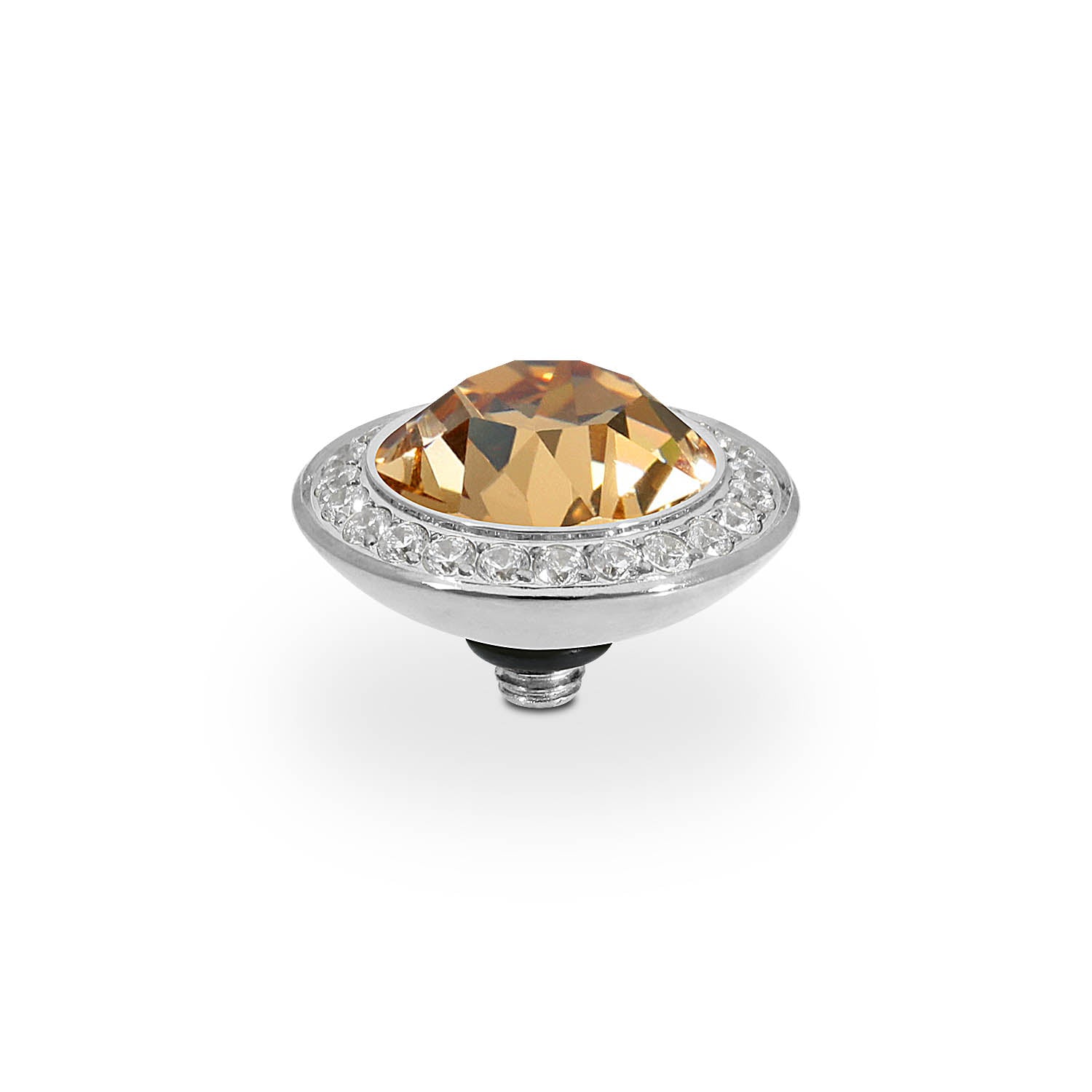 Tondo Deluxe Top 13 mm - Silber light colorado topaz