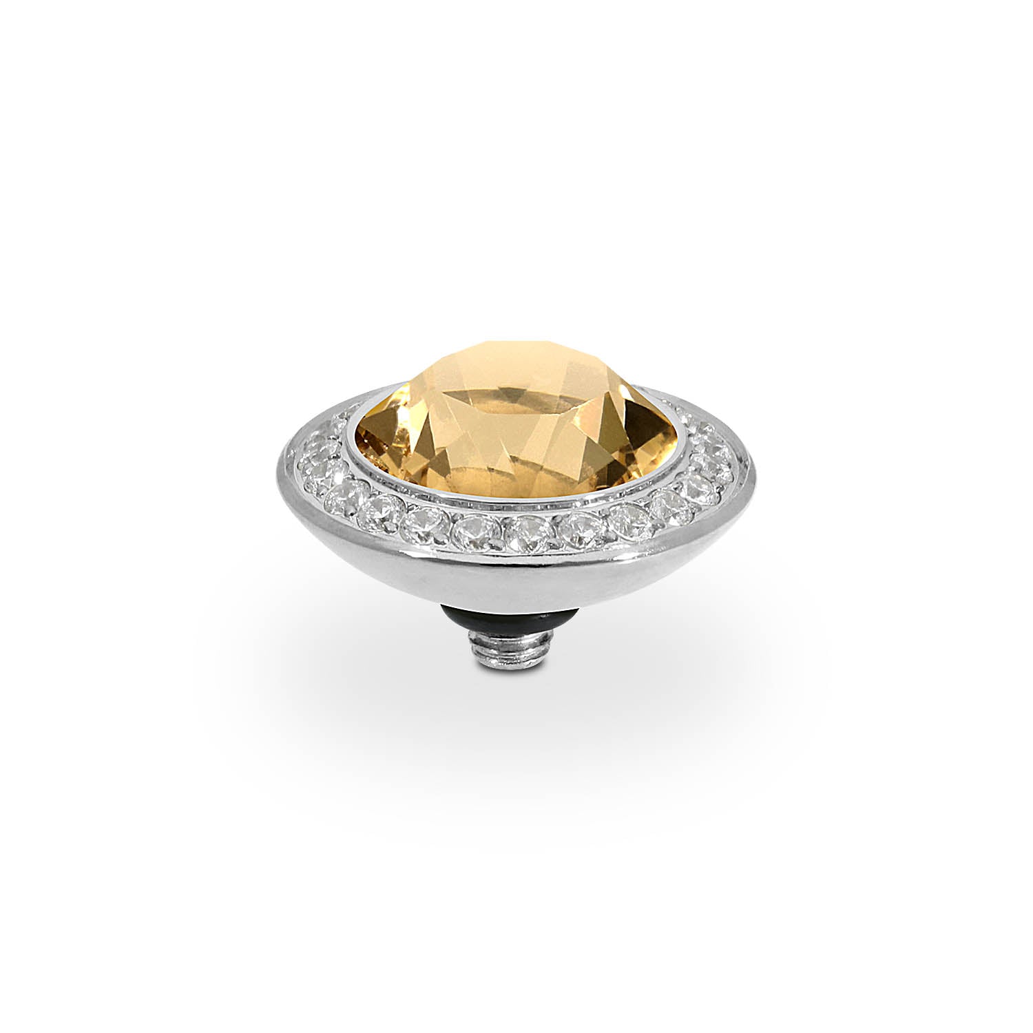 Tondo Deluxe Top 13 mm - Silber light colorado topaz ignite