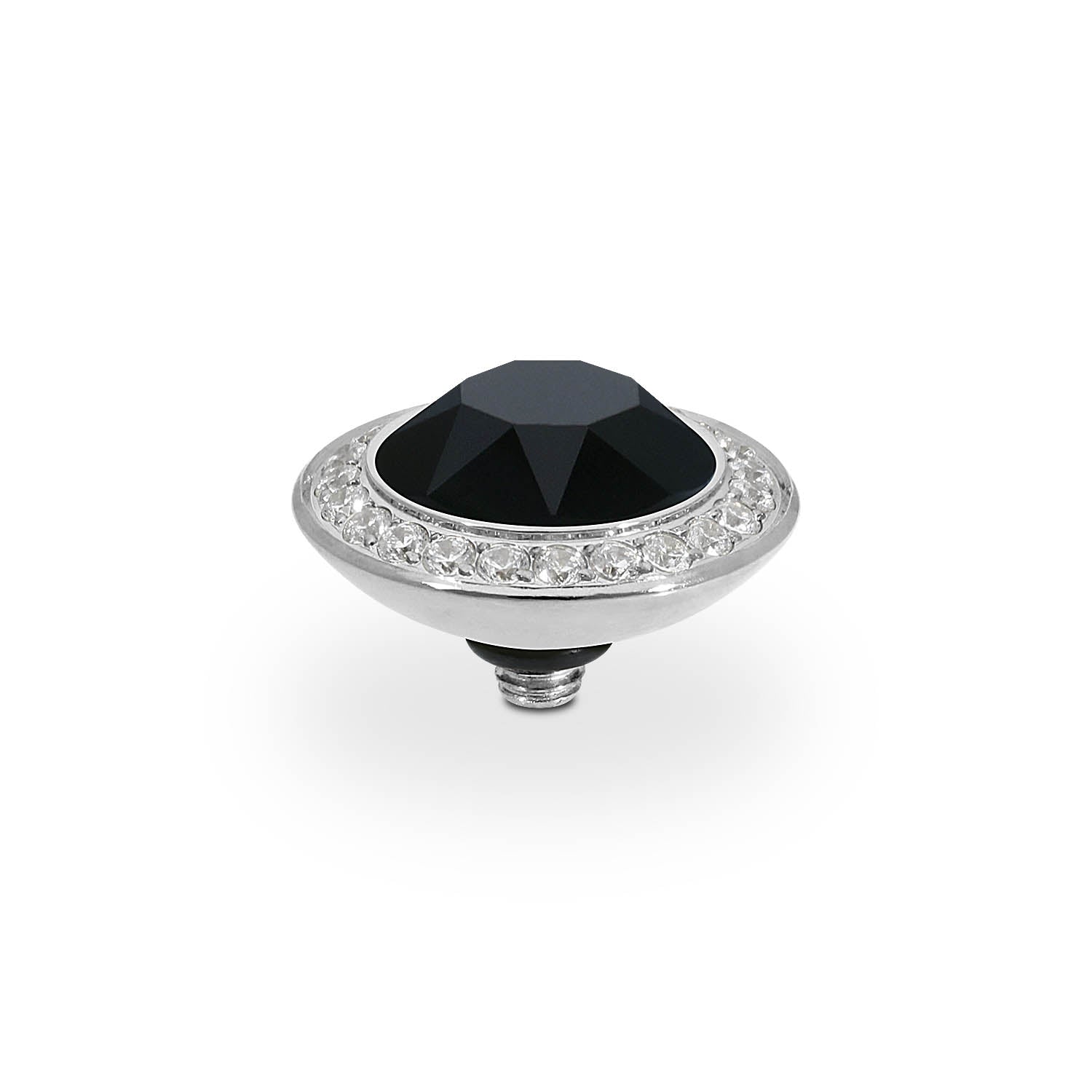 Tondo Deluxe Top 13 mm - Silber jet
