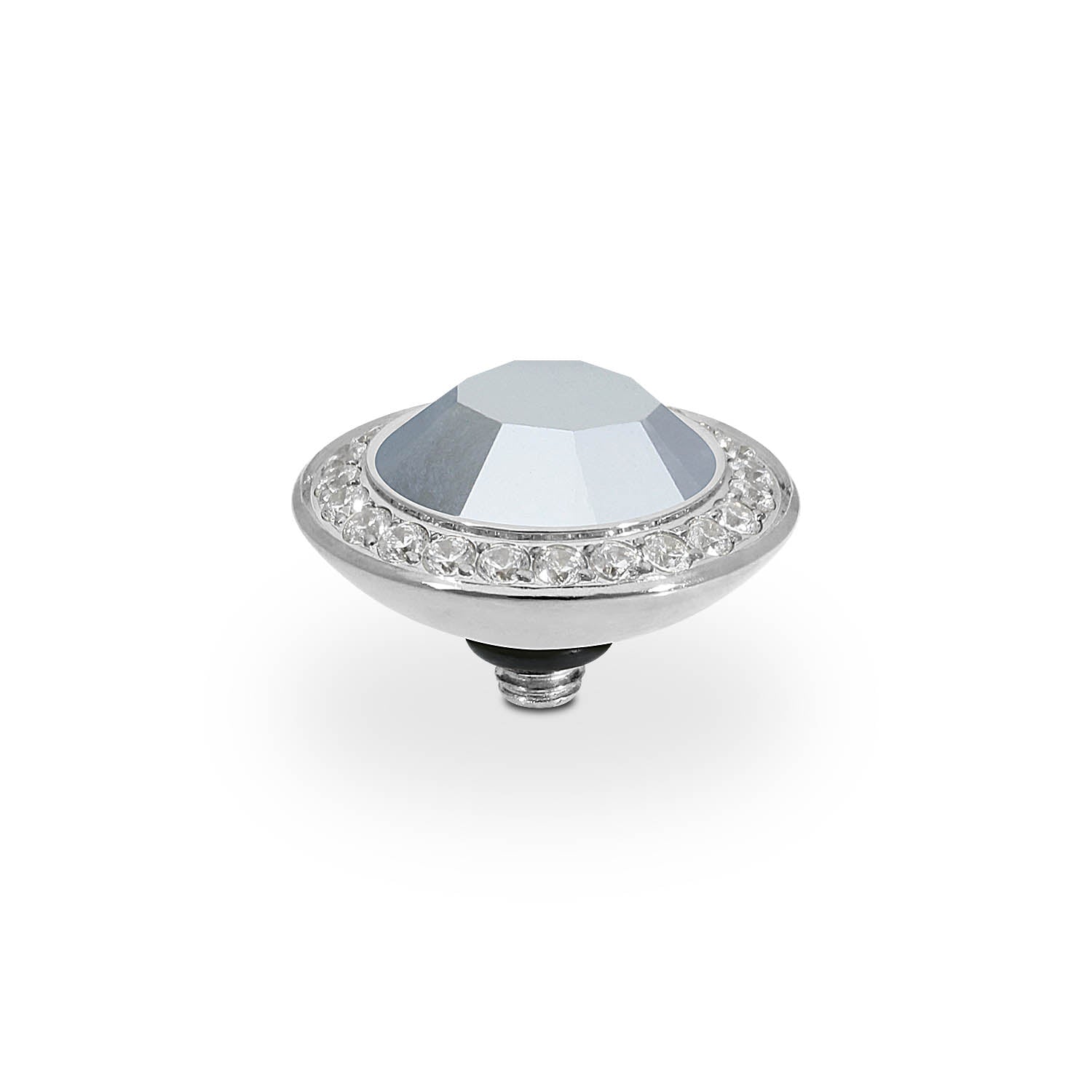 Tondo Deluxe Top 13 mm - Silber crystal labrador