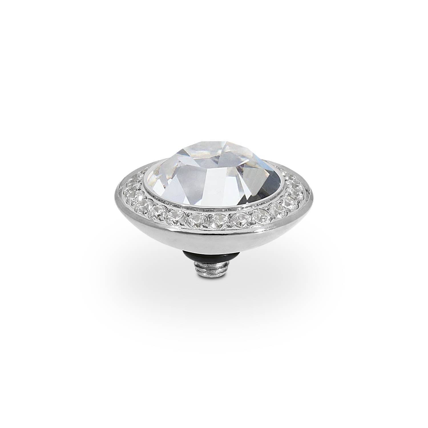 Tondo Deluxe Top 13 mm - Silber crystal