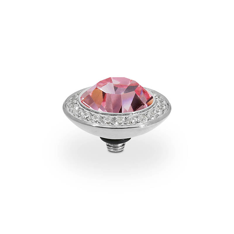 Tondo Deluxe Top 13 mm - Silber Light Rose