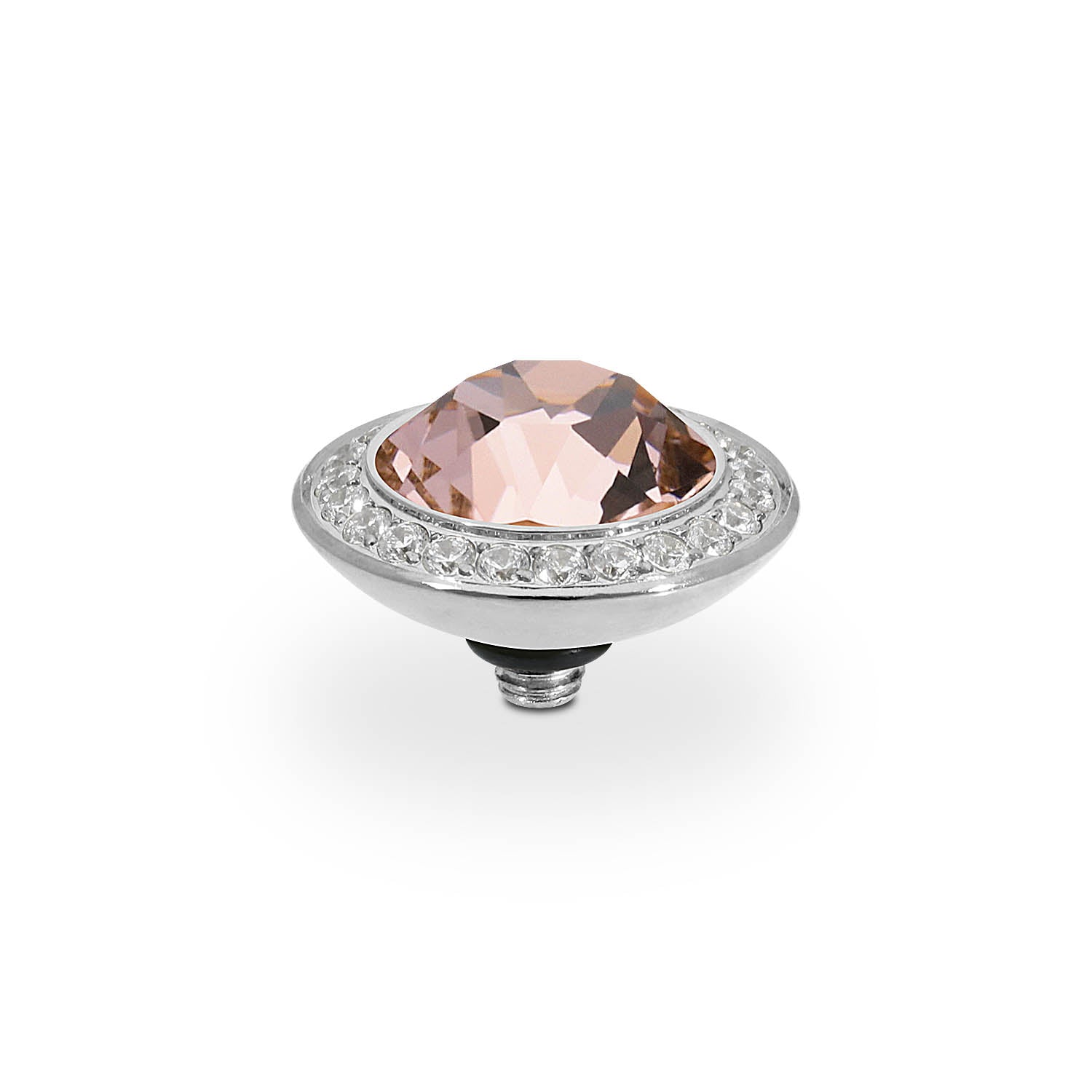 Tondo Deluxe Top 13 mm - Silber vintage rose