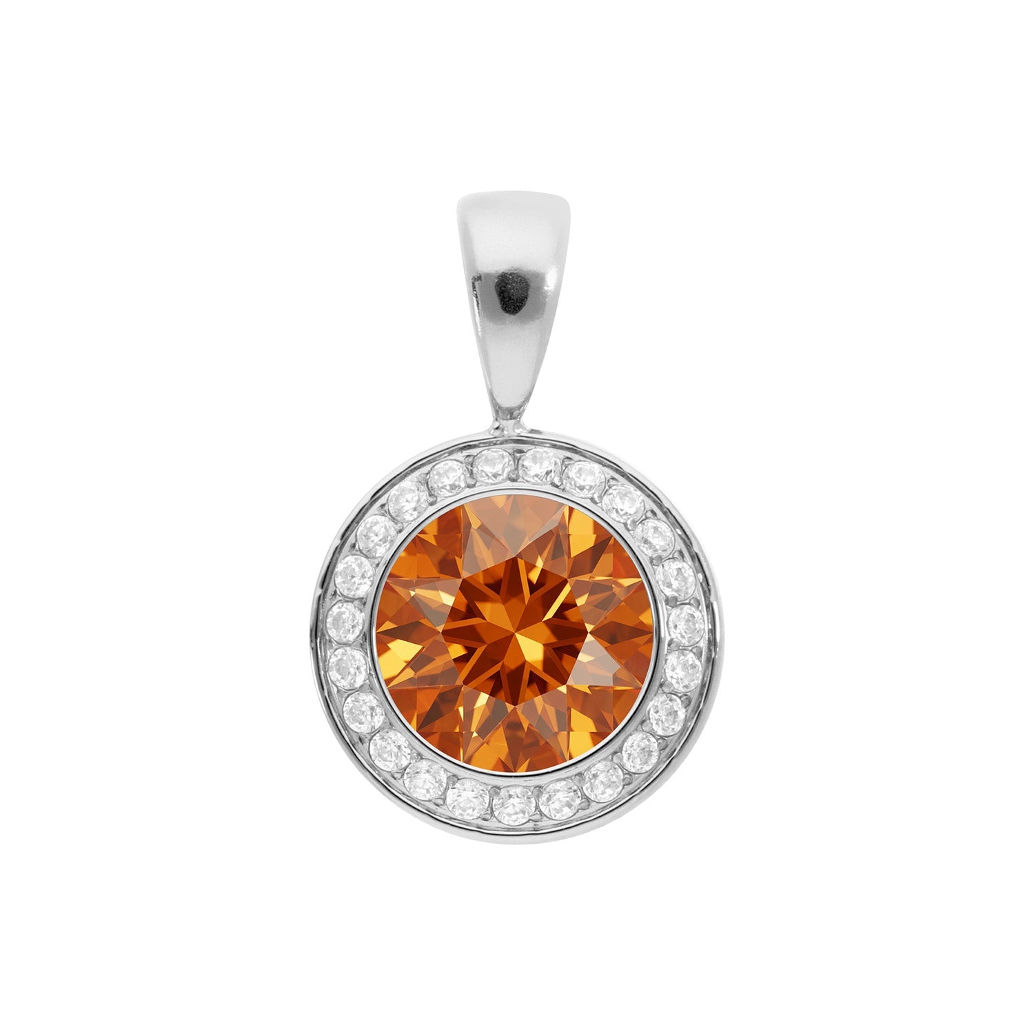 Tondo Deluxe pendant 13 mm - Silver