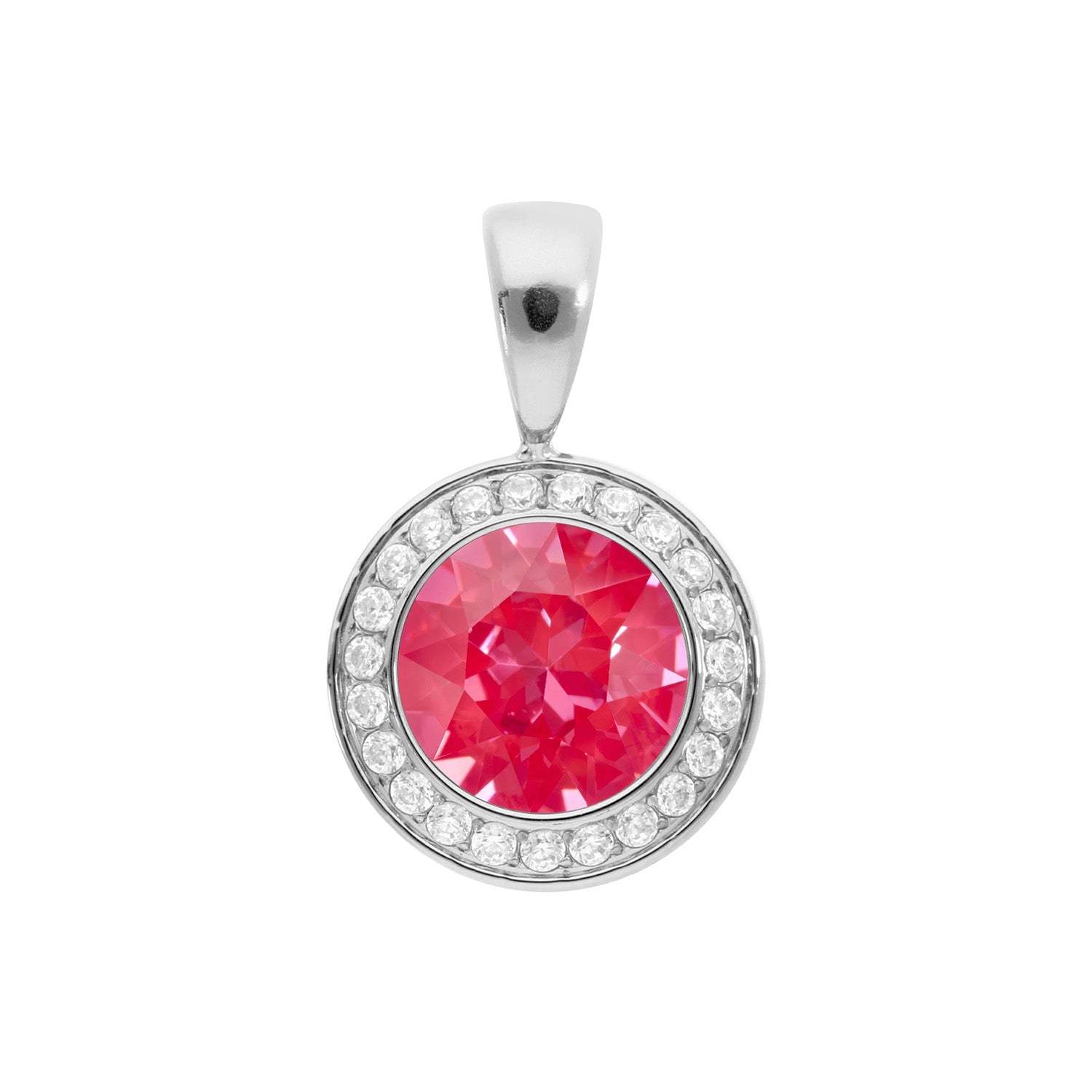 Tondo Deluxe pendant 13 mm - Silver