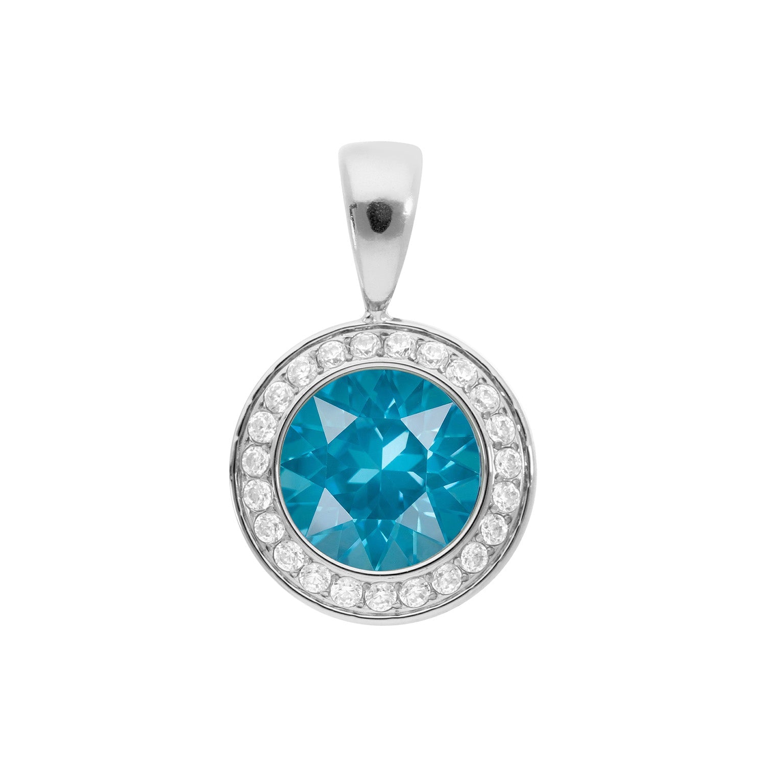 Tondo Deluxe pendant 13 mm - Silver