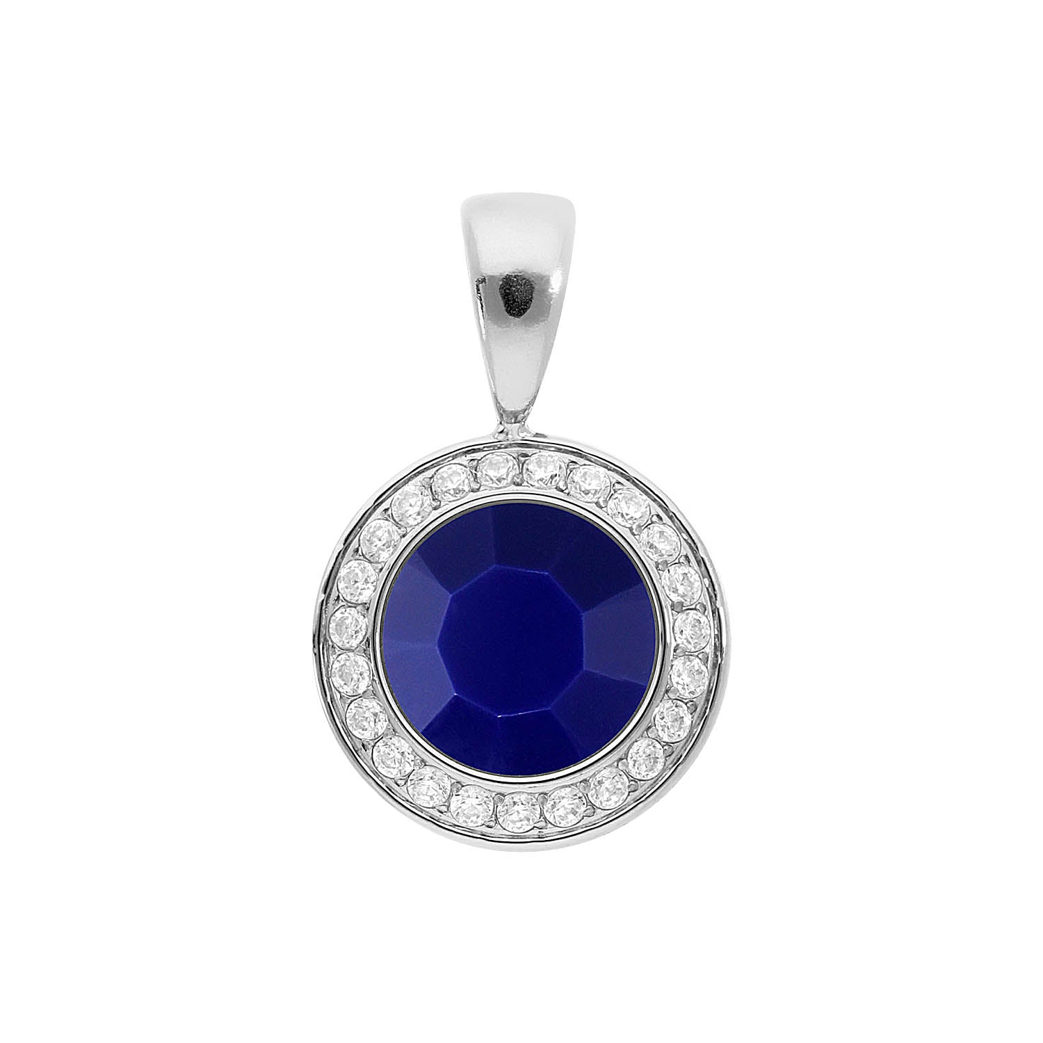 Tondo Deluxe pendant 13 mm - Silver
