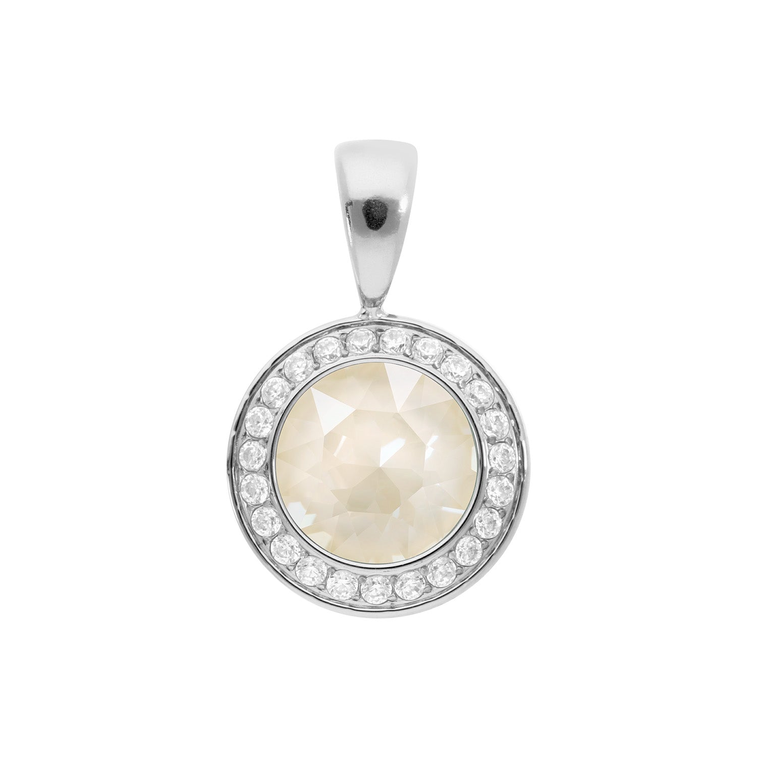 Tondo Deluxe pendant 13 mm - Silver