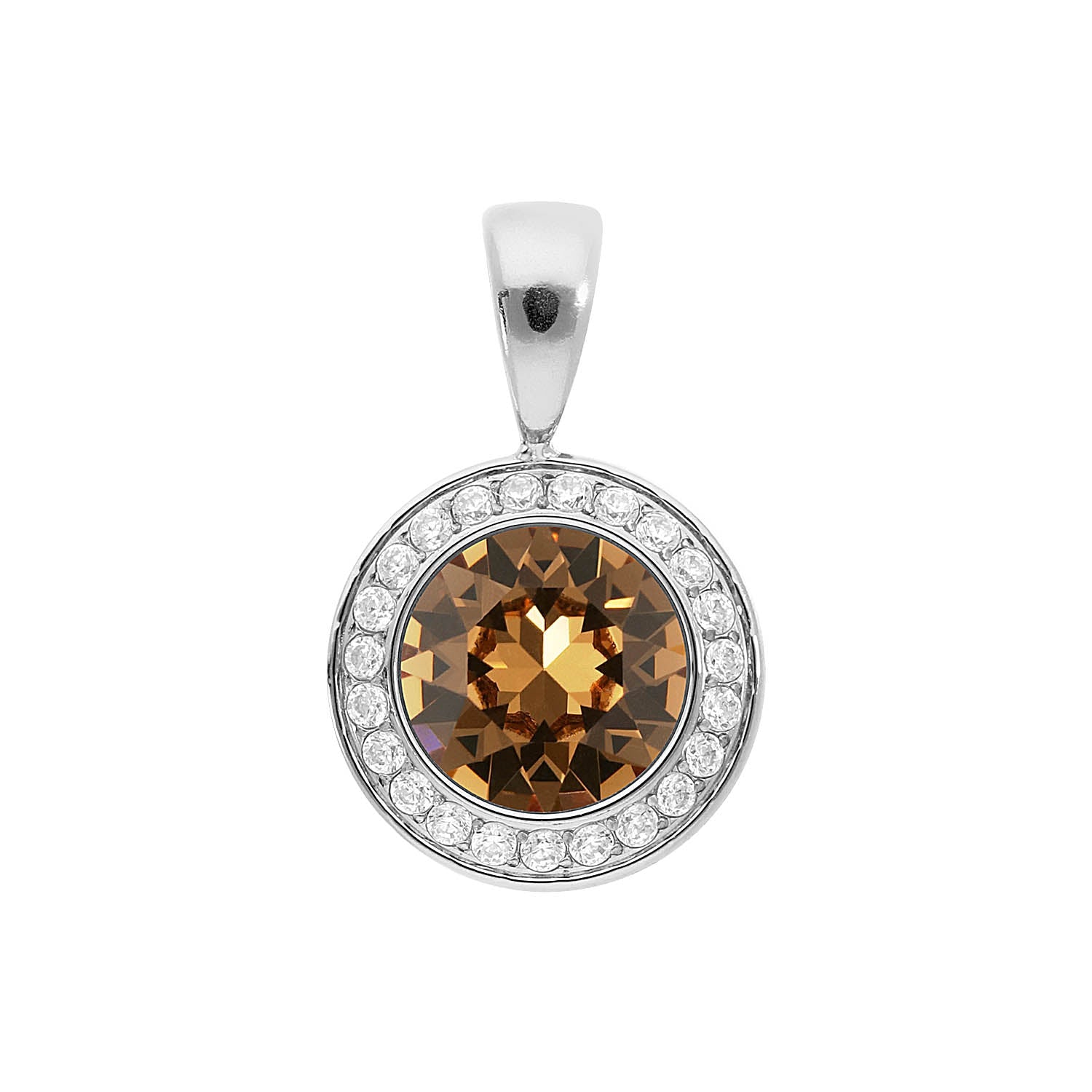 Tondo Deluxe pendant 13 mm - Silver