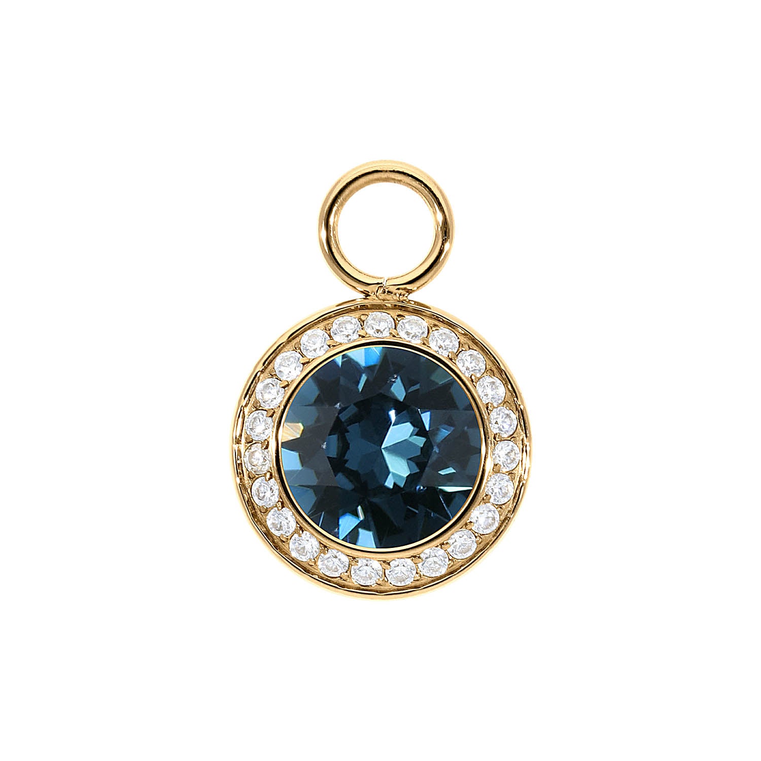Tondo Deluxe Charm 13 mm - Gold montana