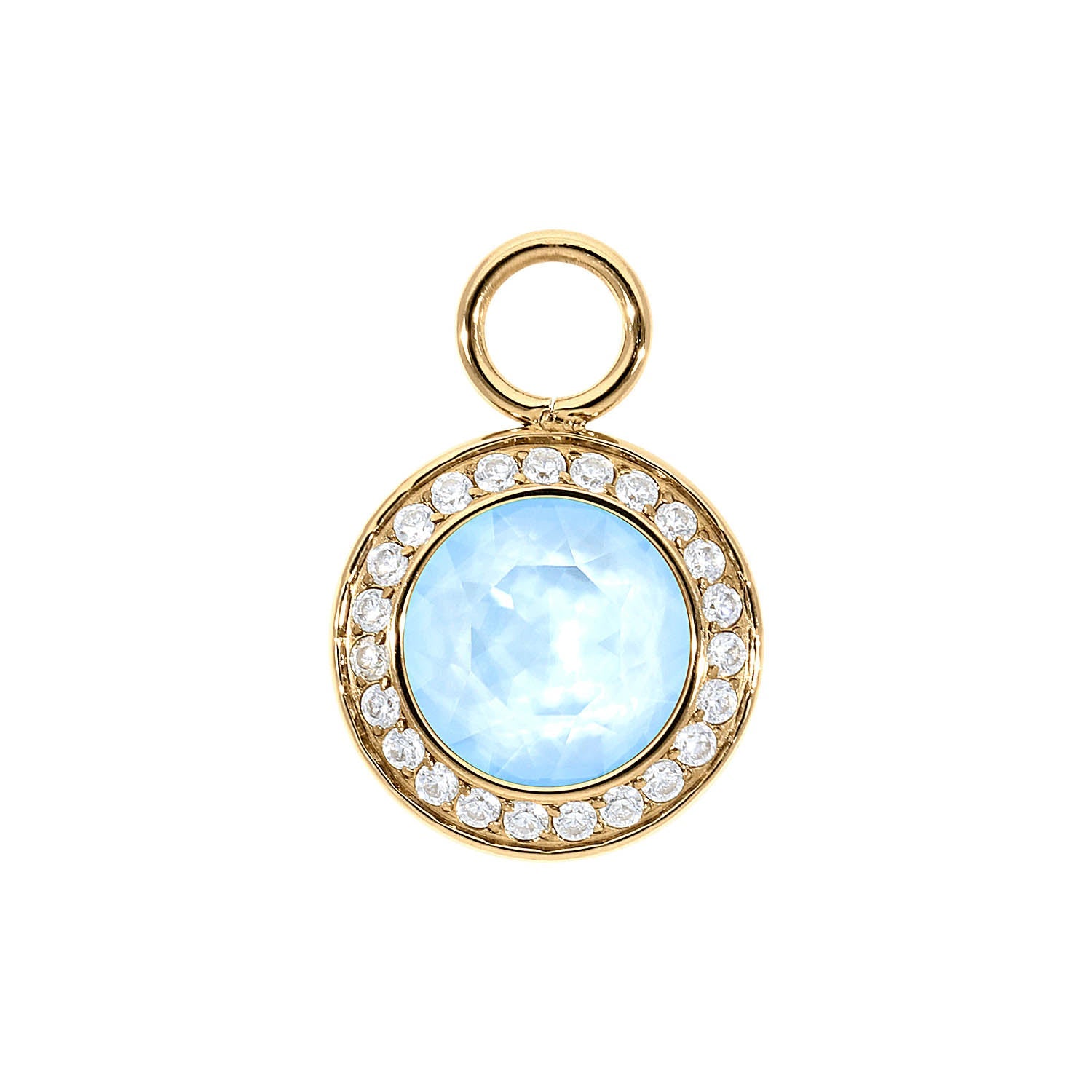 Tondo Deluxe Charm 13 mm - Gold