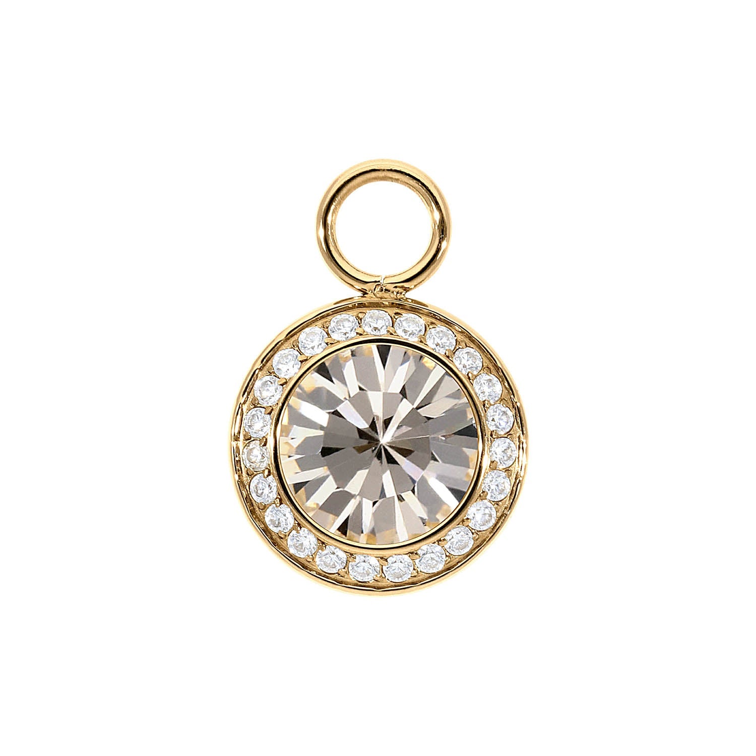 Tondo Deluxe Charm 13 mm - Gold