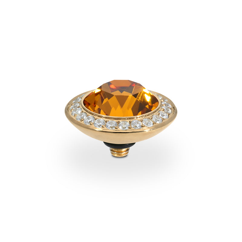Tondo Deluxe Top 13 mm - Gold Topaz
