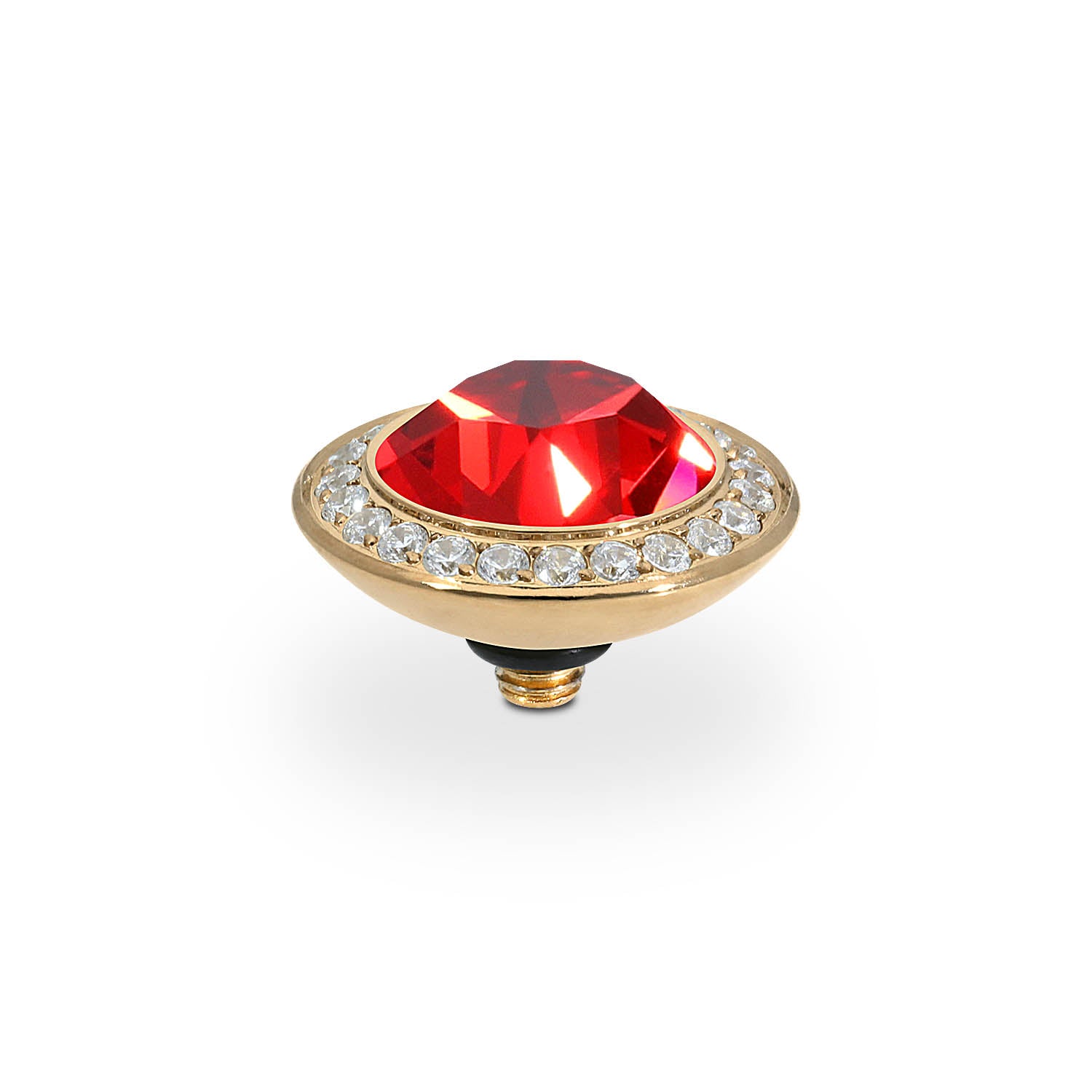 Tondo Deluxe Top 13 mm - Gold scarlet