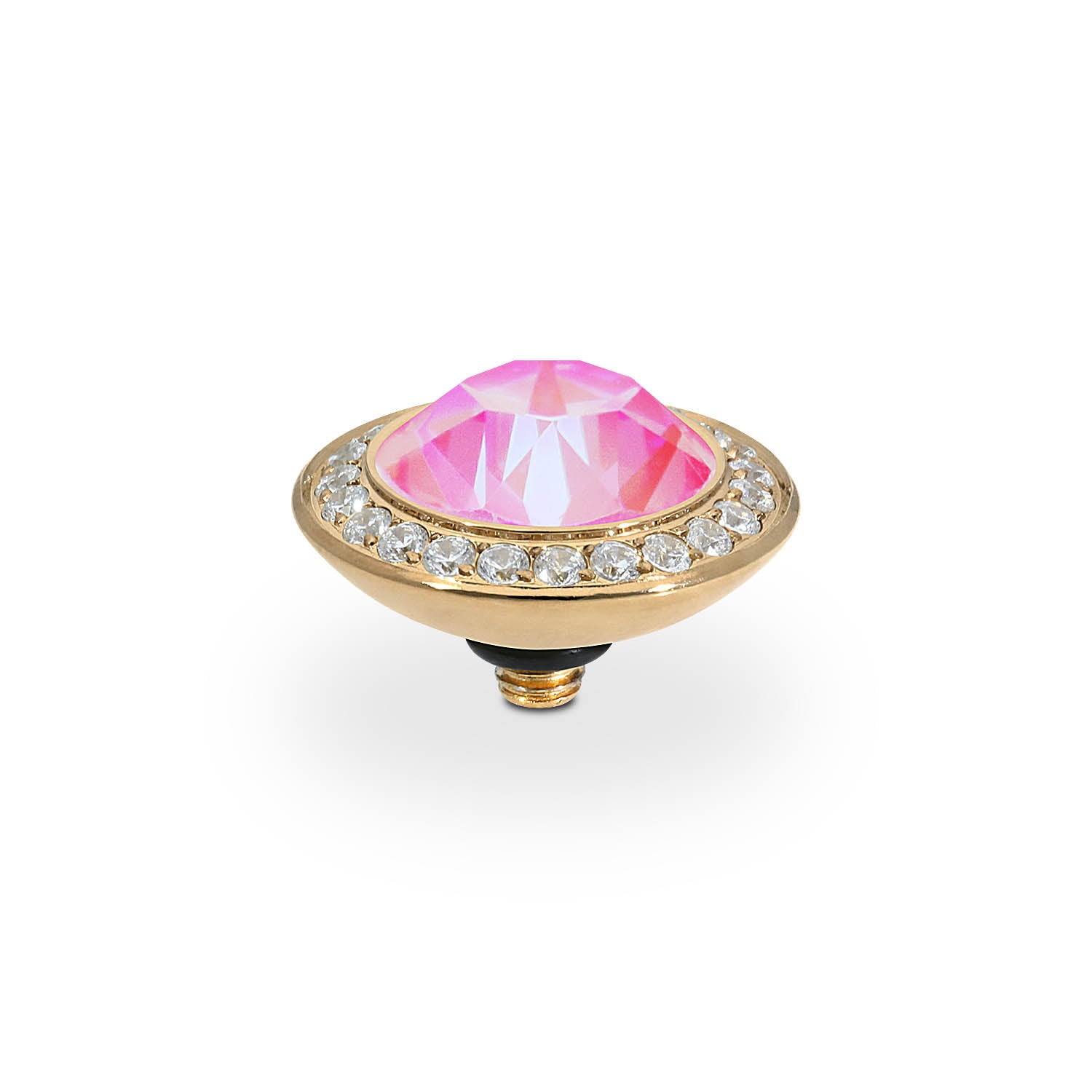 Tondo Deluxe Top 13 mm - Gold lotus pink delite