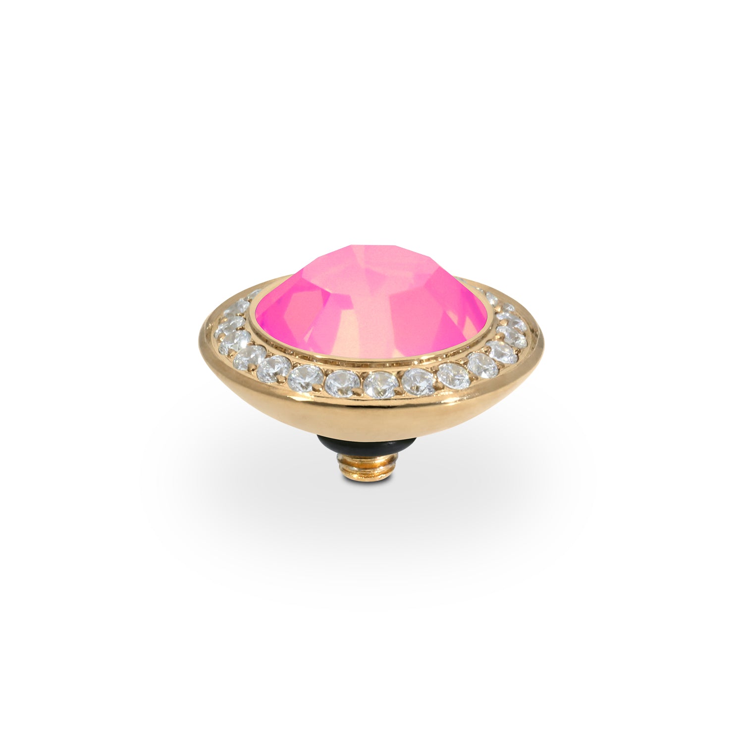 Tondo Deluxe Top 13 mm - Gold Crystal Dahlia Ignite