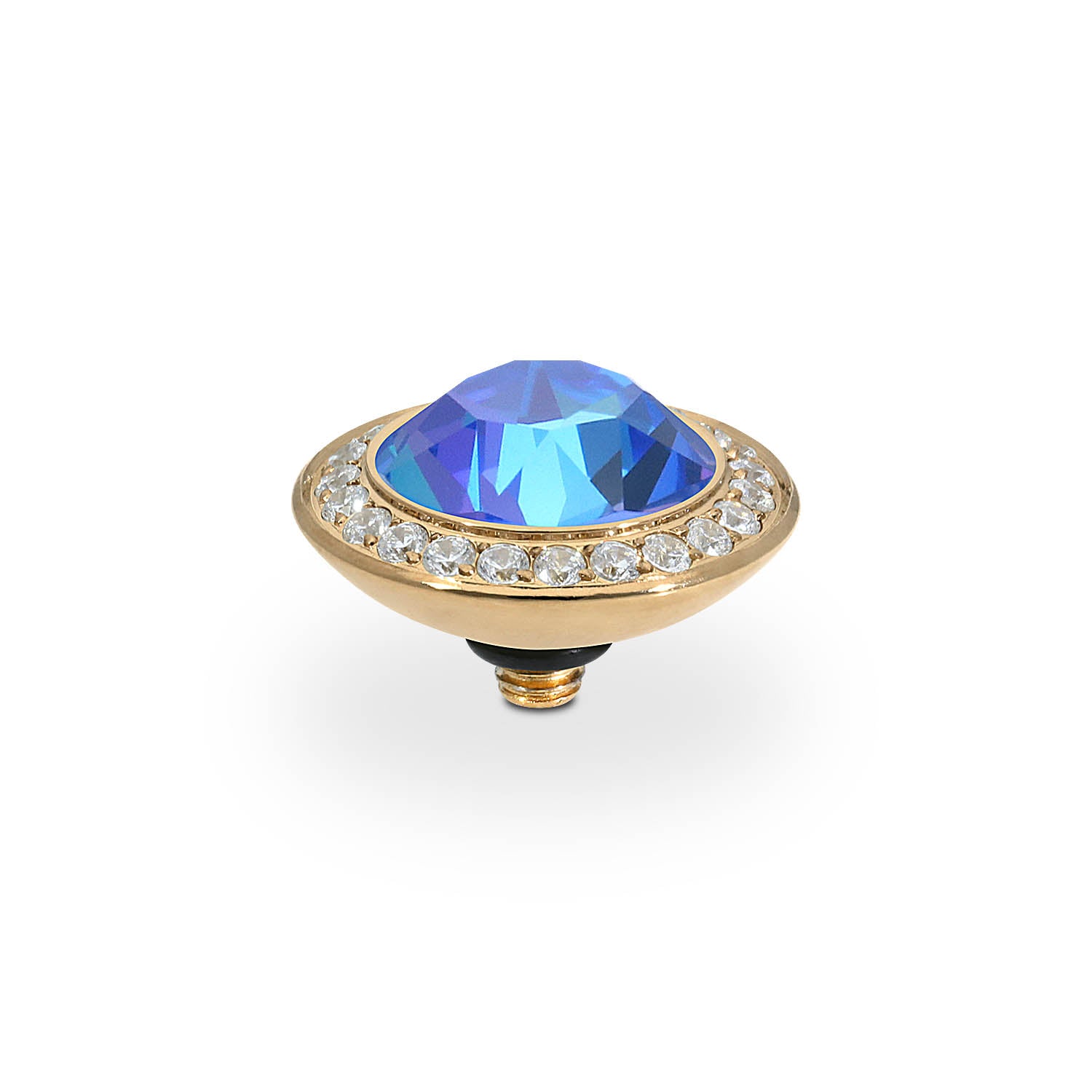 Tondo Deluxe Top 13 mm - Gold royal blue delite