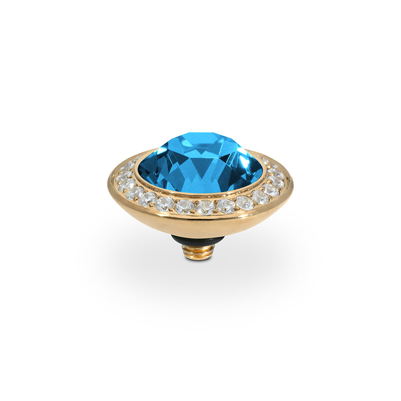 Tondo Deluxe Top 13 mm - Gold Denim Blue