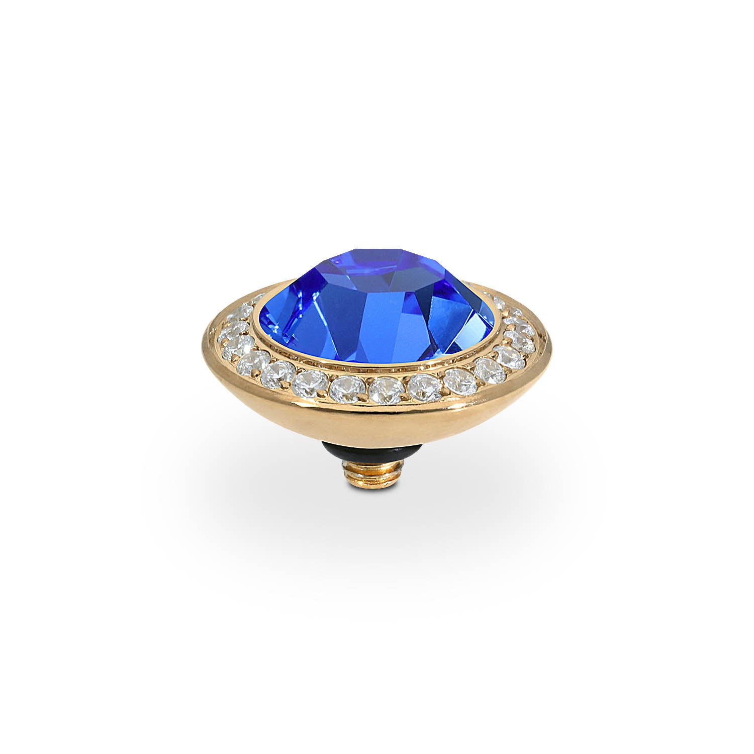 Tondo Deluxe Top 13 mm - Gold sapphire