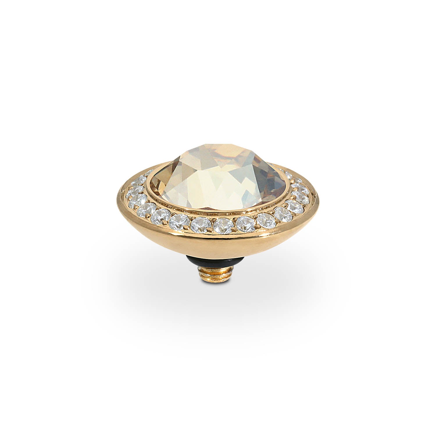Tondo Deluxe Top 13 mm - Gold golden shadow
