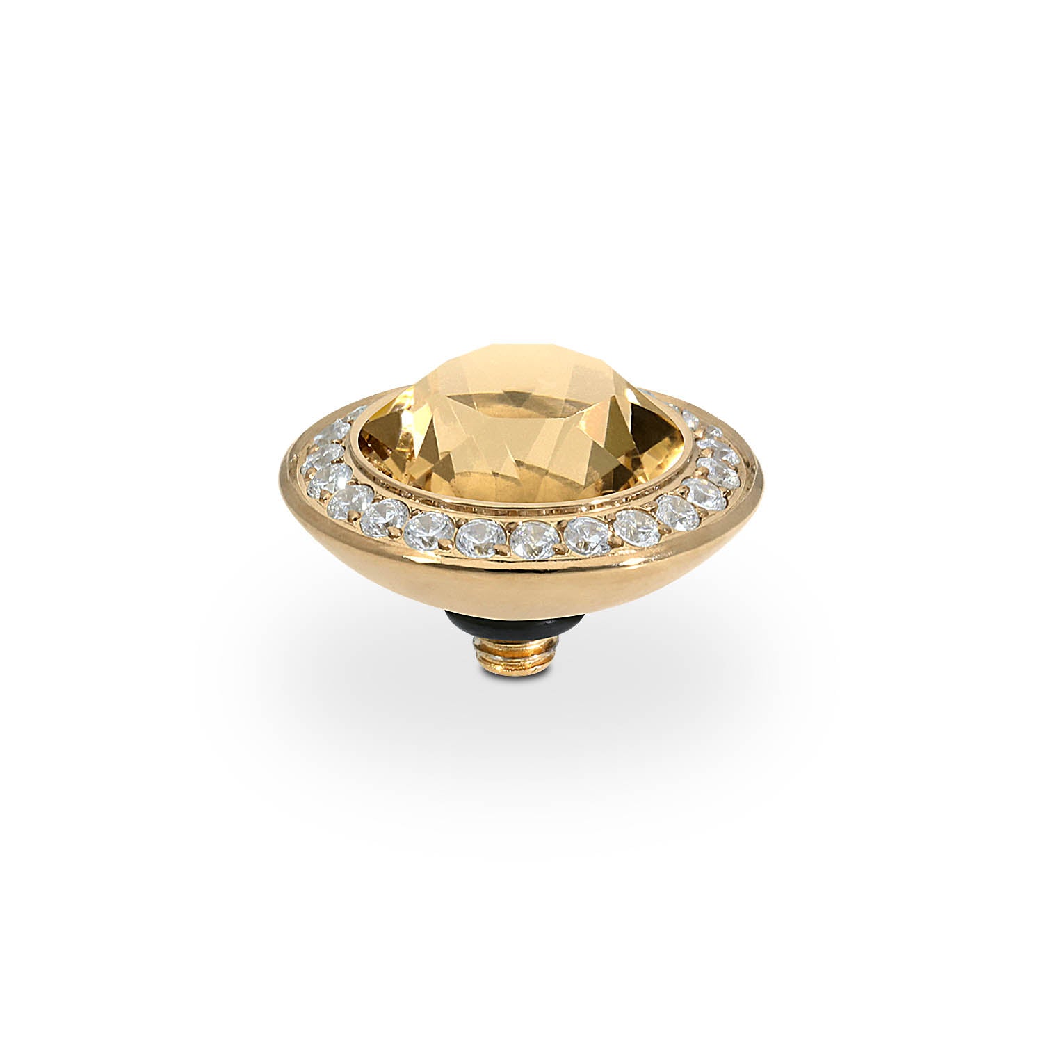 Tondo Deluxe Top 13 mm - Gold light colorado topaz ignite