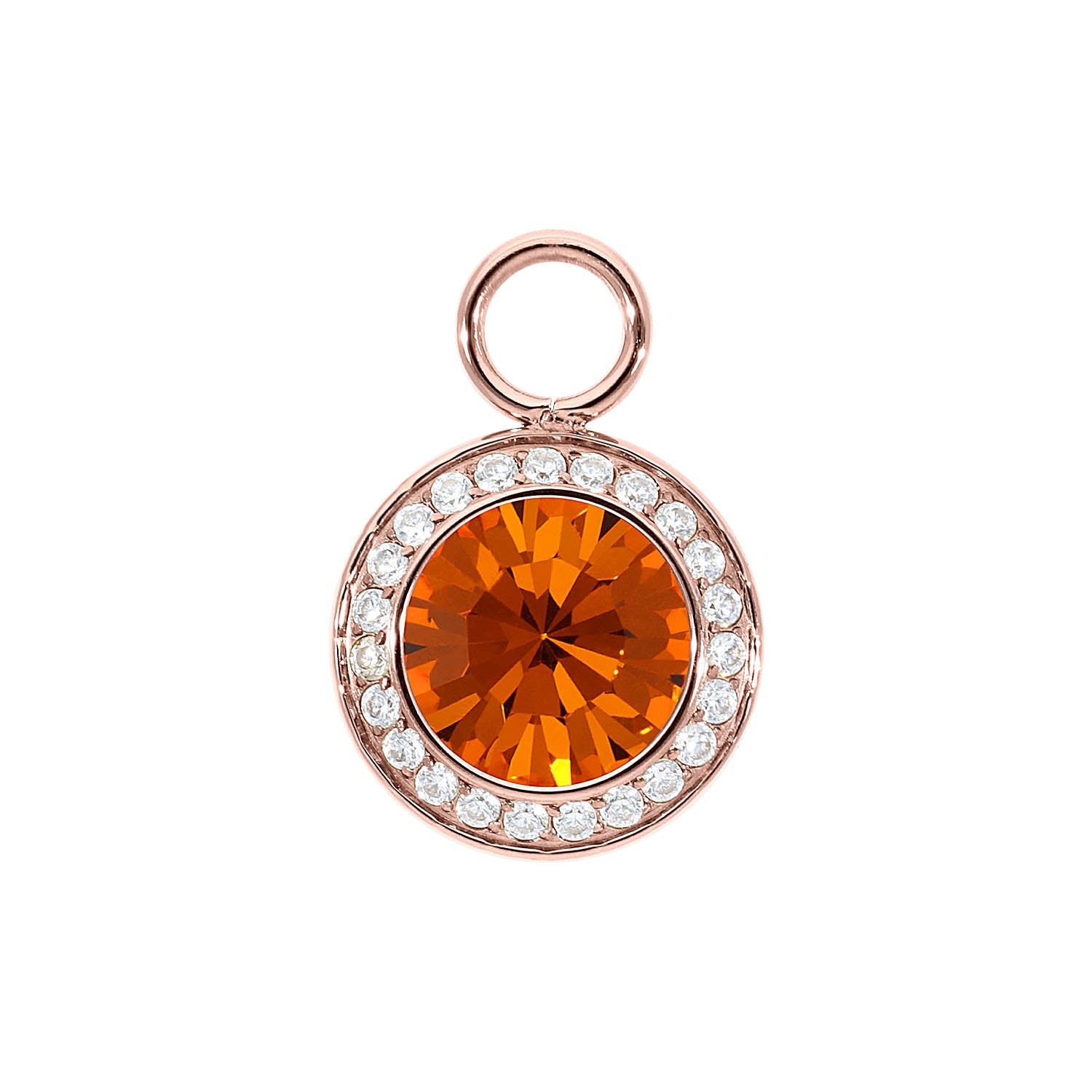 Tondo Deluxe Charm 13 mm - Roségold sun