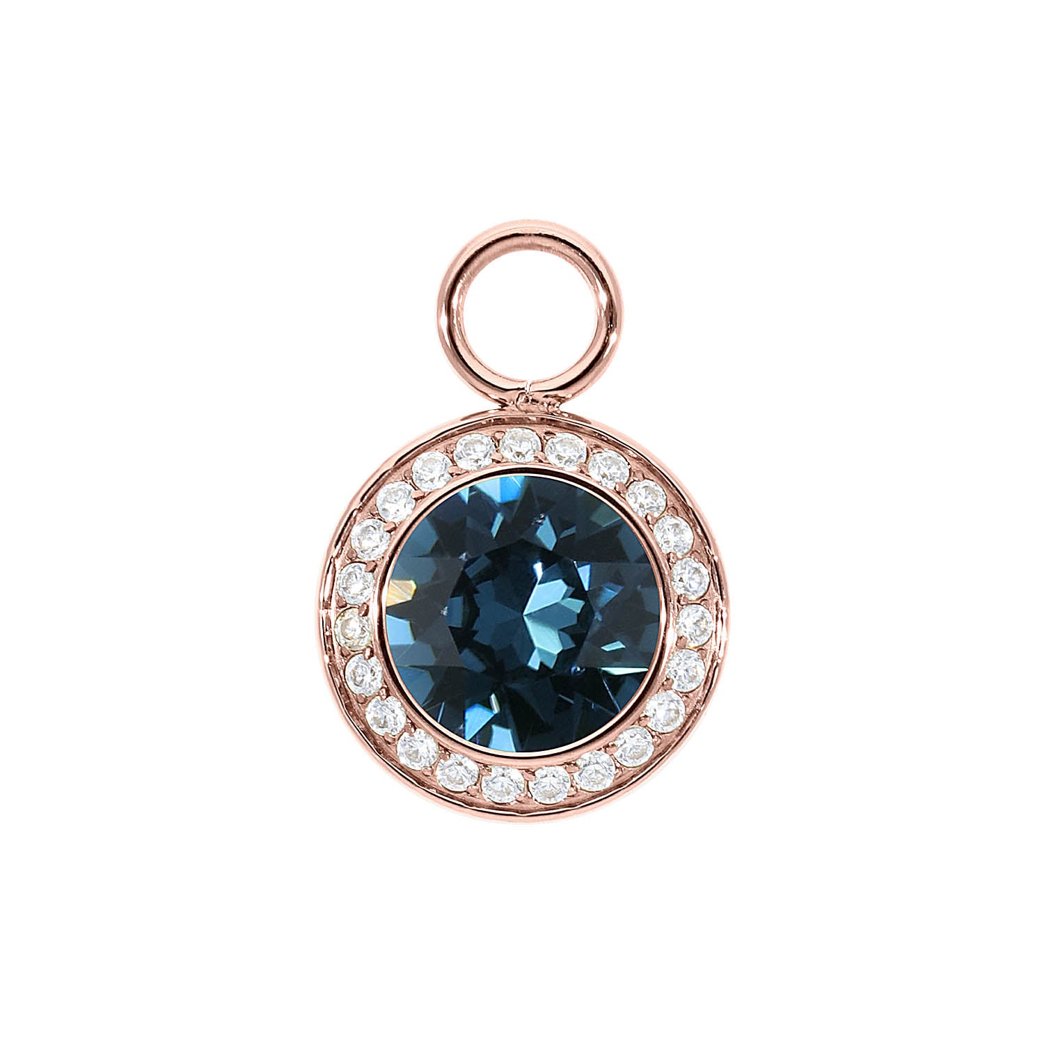 Tondo Deluxe Charm 13 mm - Roségold montana
