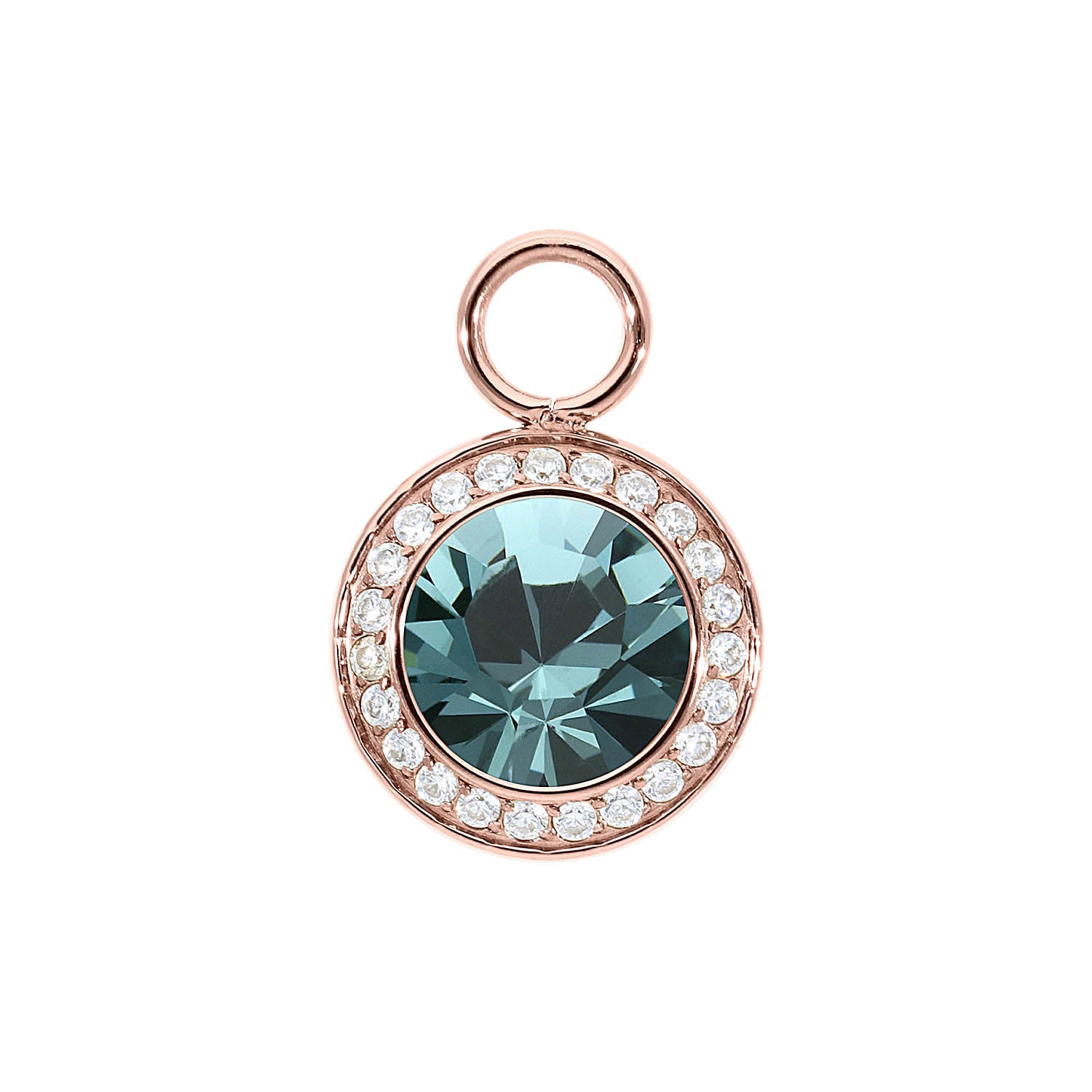 Tondo Deluxe Charm 13mm - Rose Gold