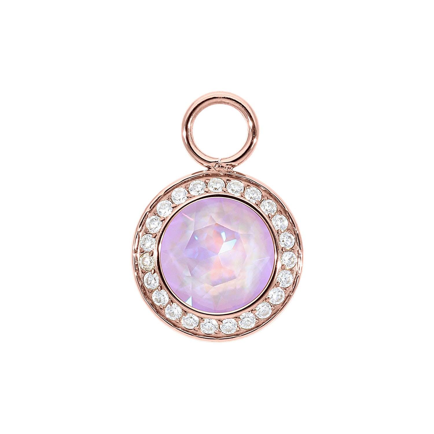 Tondo Deluxe Charm 13mm - Rose Gold