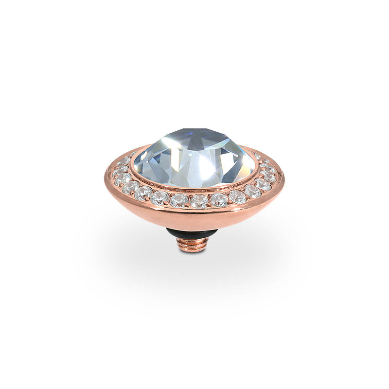 Tondo Deluxe Top 13 mm - Roségold blue shade