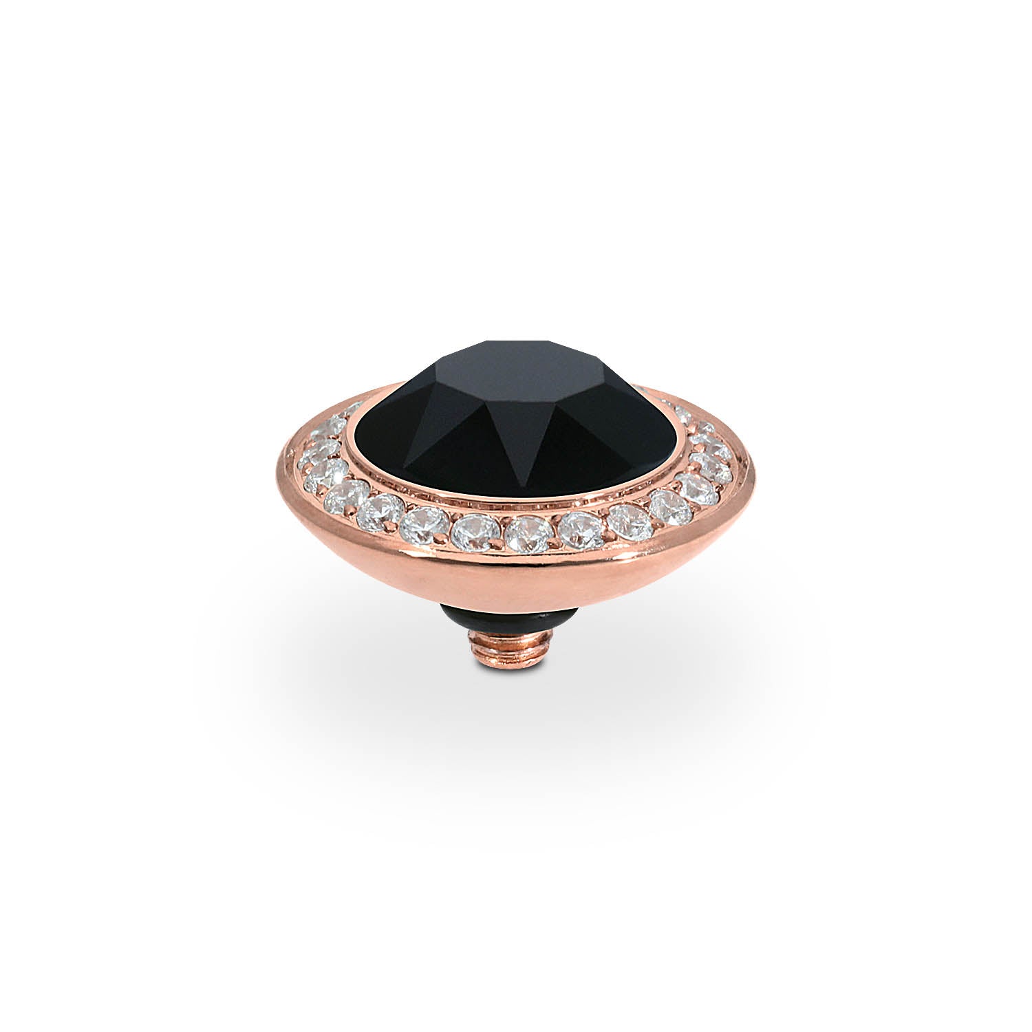 Tondo Deluxe Top 13 mm - Roségold jet