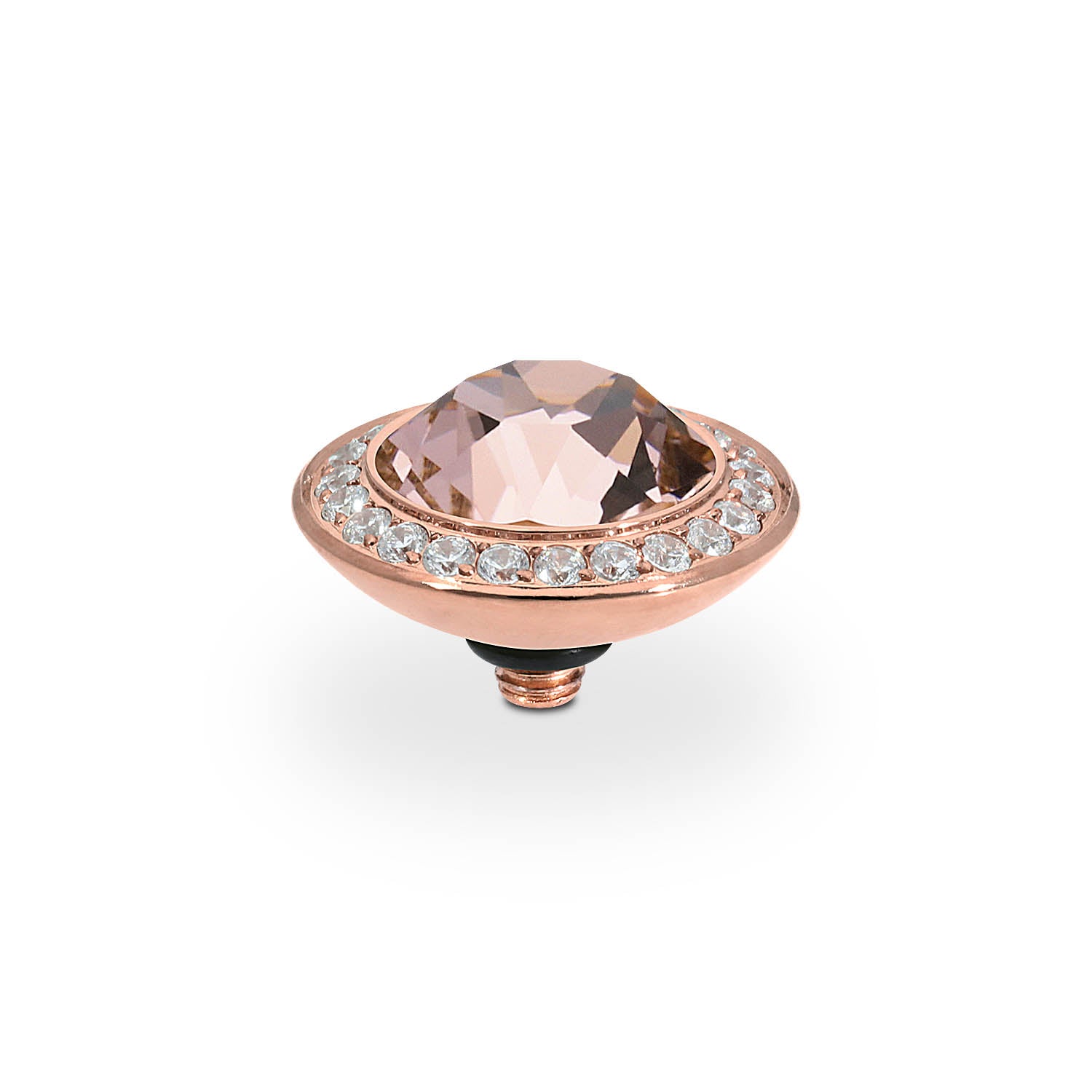 Tondo Deluxe Top 13 mm - Roségold vintage rose