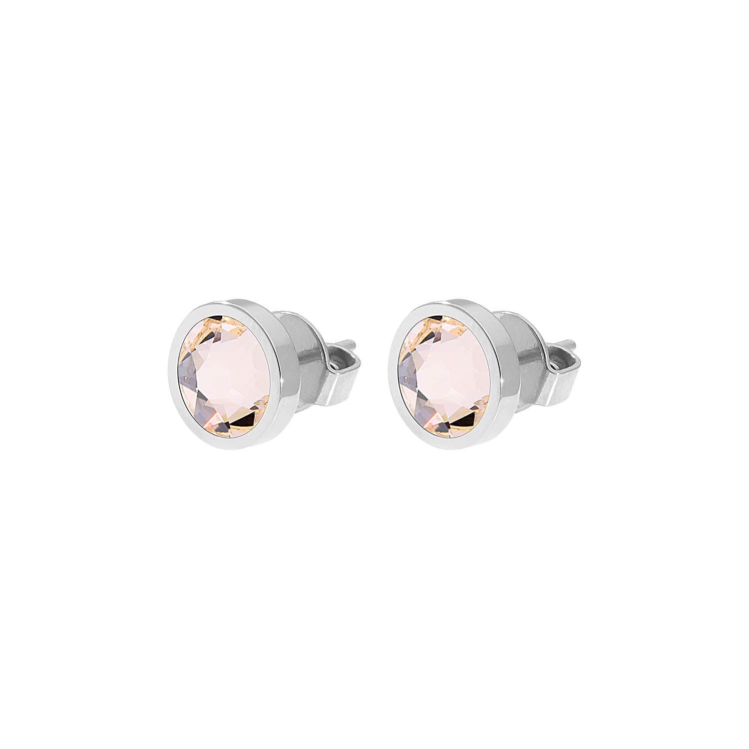 Canino Ohrstecker 9 mm - Silber silk
