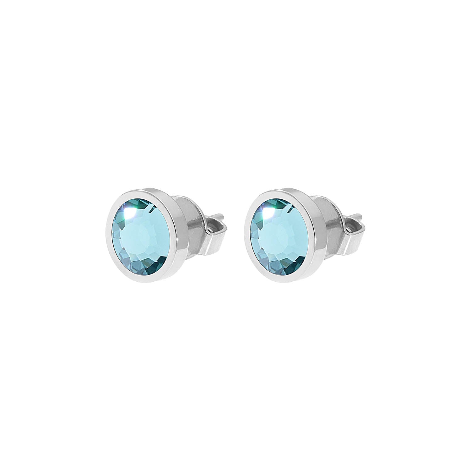 Canino Ear Studs 9 mm - Silver