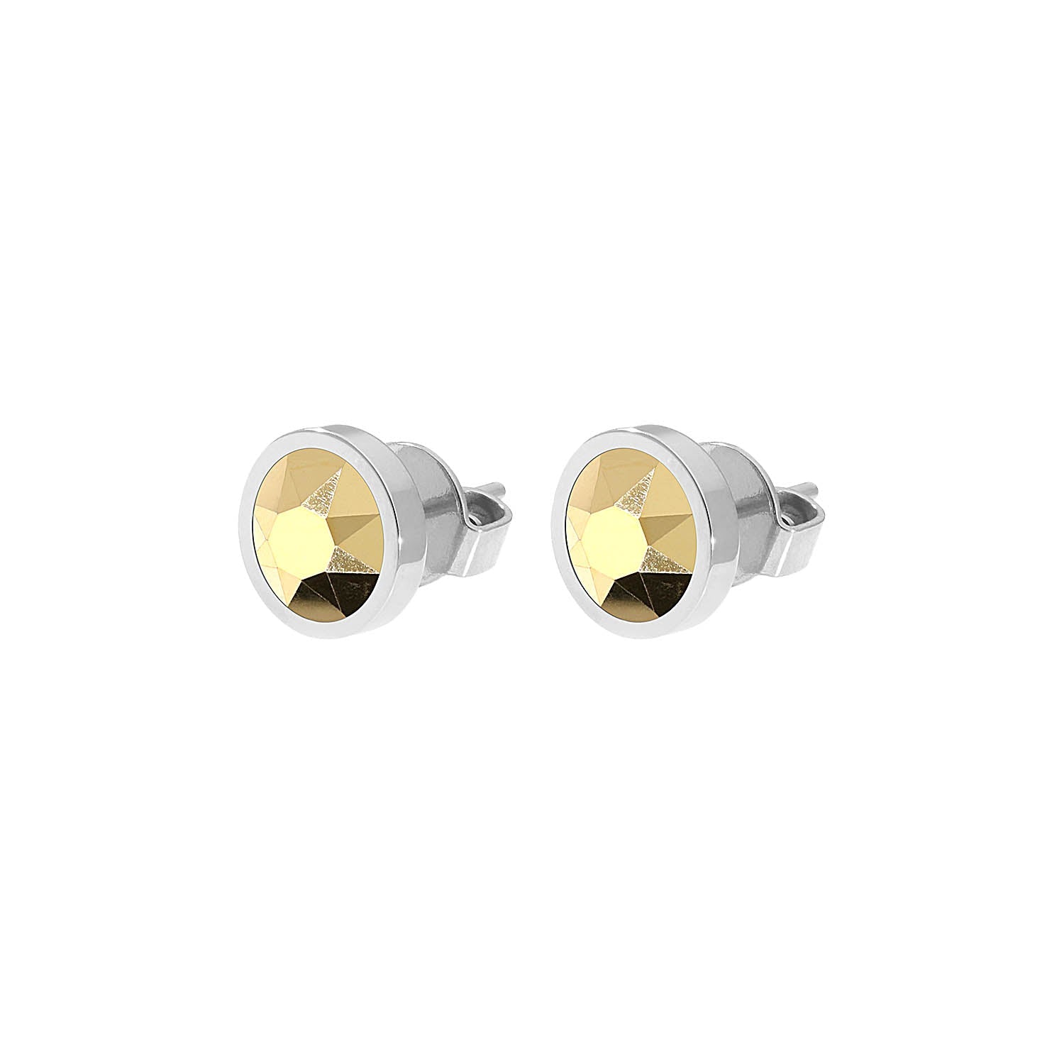 Canino Ear Studs 9 mm - Silver