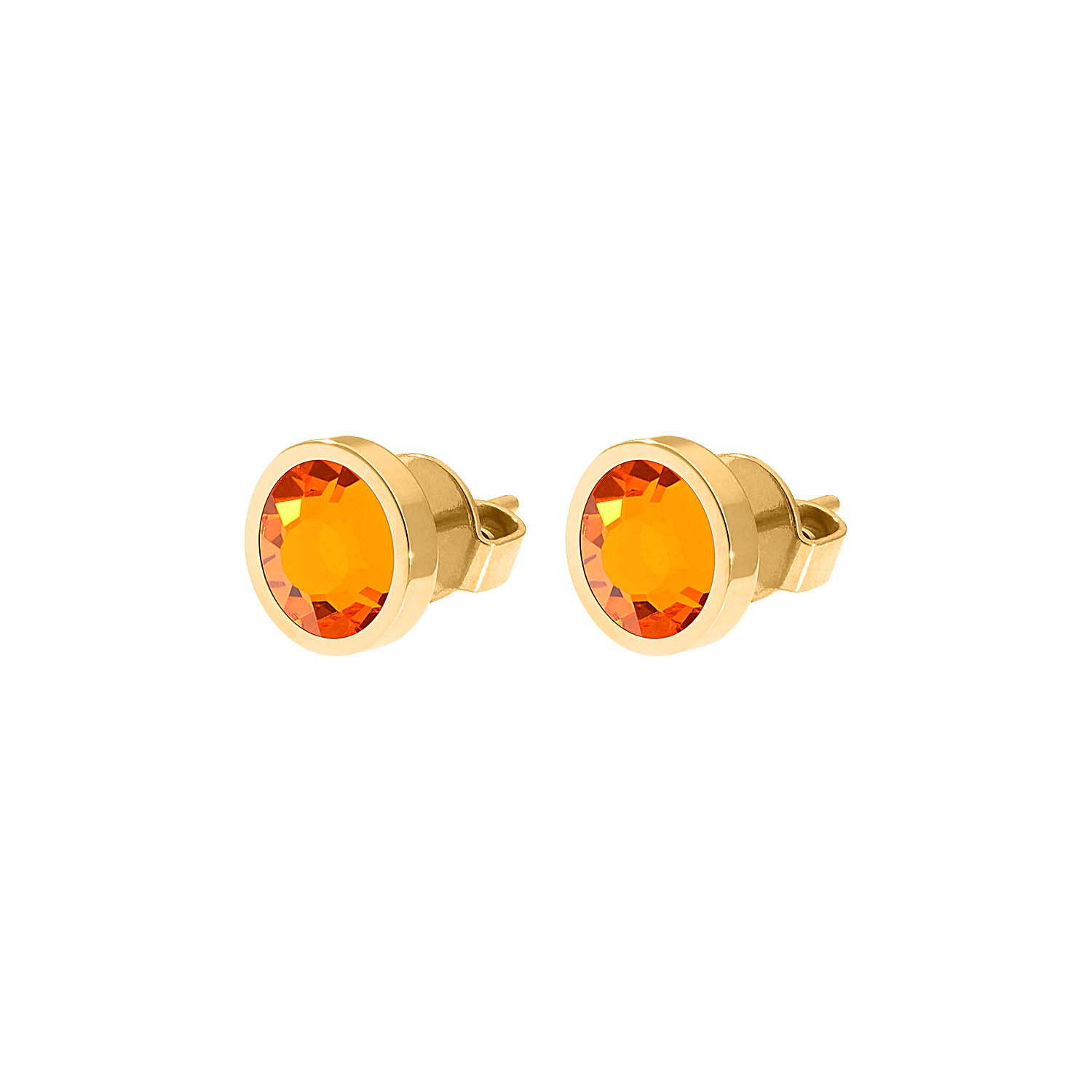 Canino Ohrstecker 9 mm - Gold sun