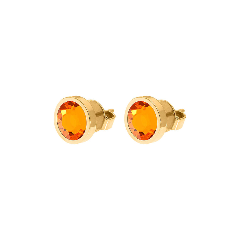 Canino Ohrstecker 9 mm - Gold sun