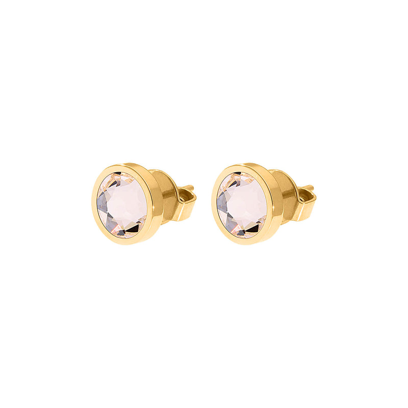 Canino Ohrstecker 9 mm - Gold silk