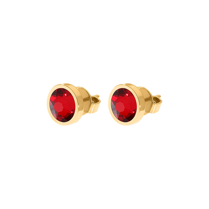 Canino Ohrstecker 9 mm - Gold Siam