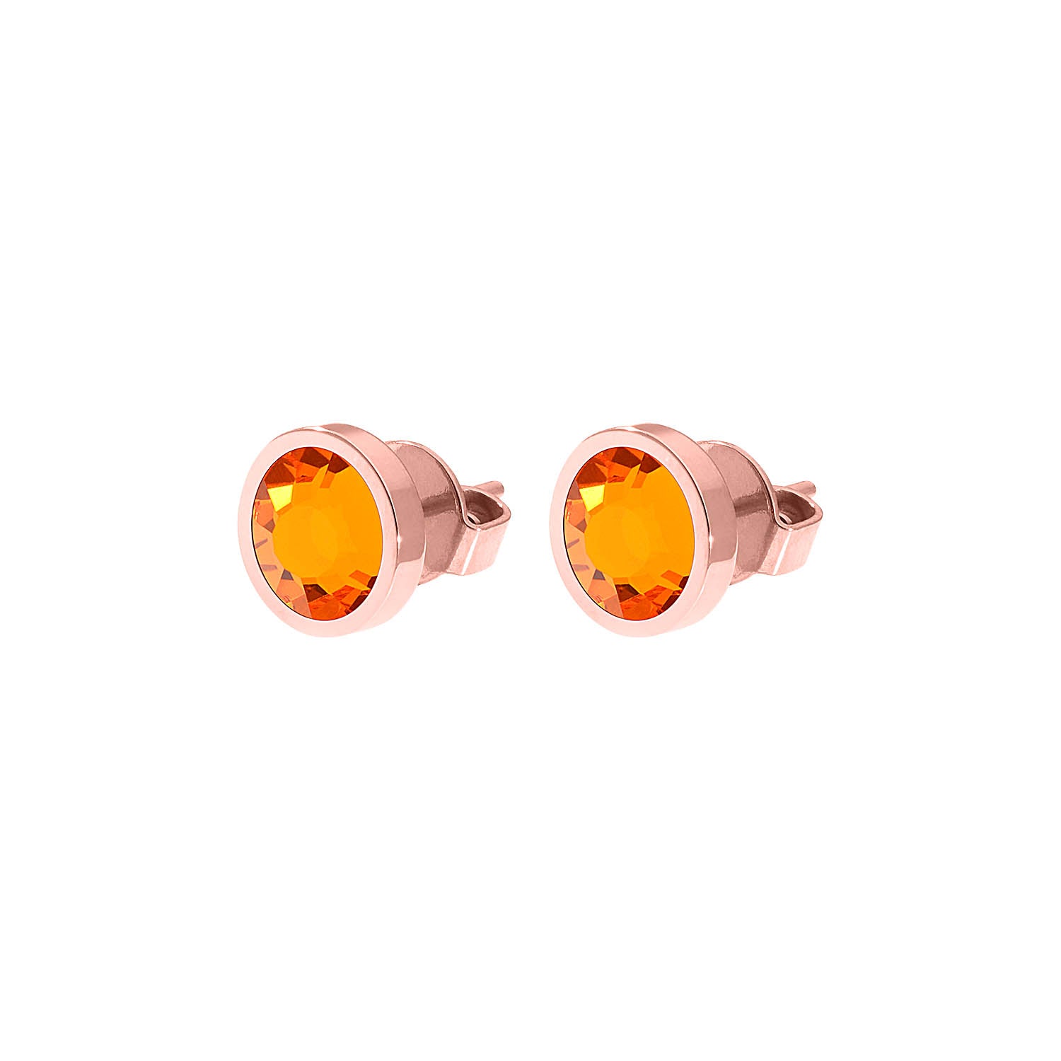 Canino Ohrstecker 9 mm - Roségold sun