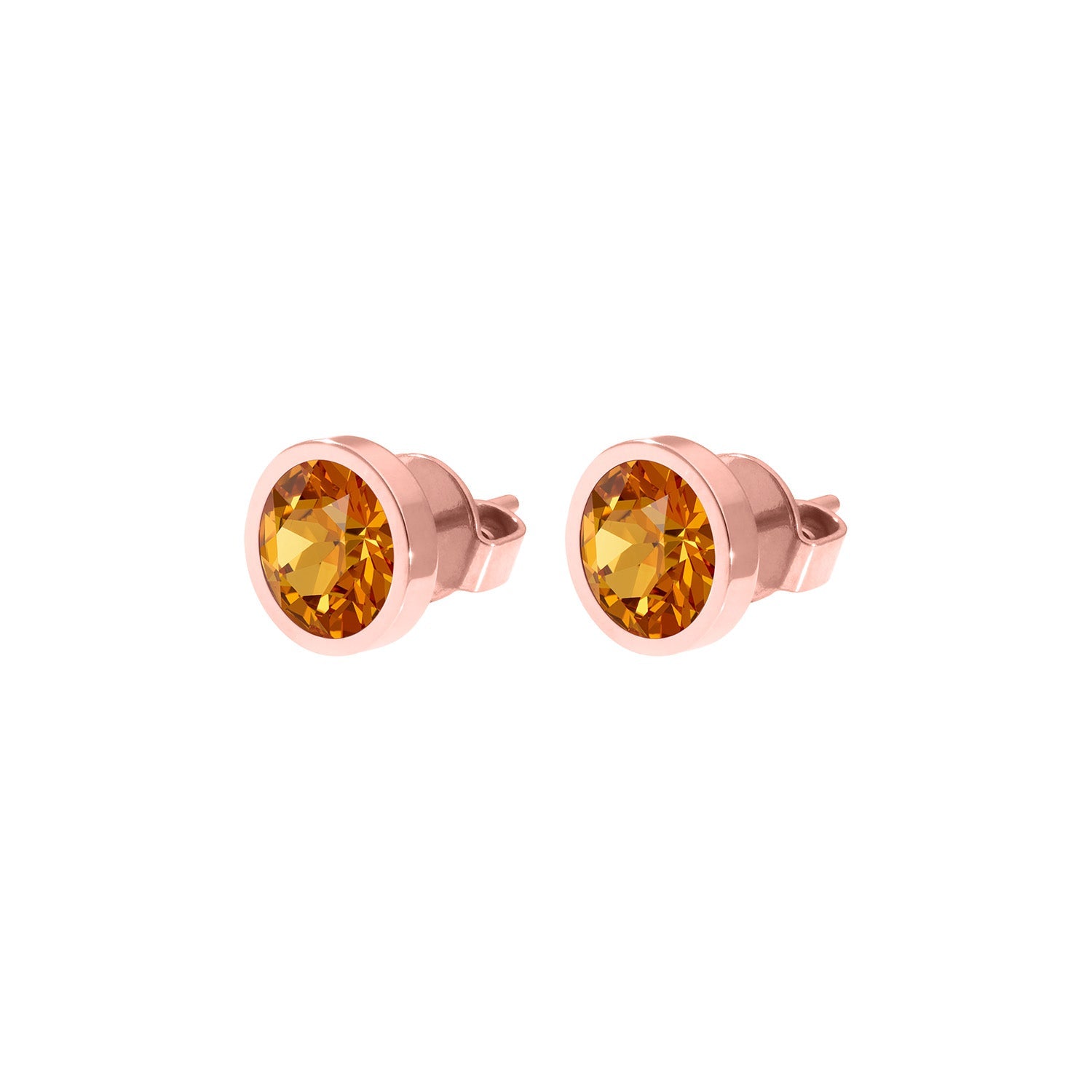 Canino Ohrstecker 9 mm - Roségold