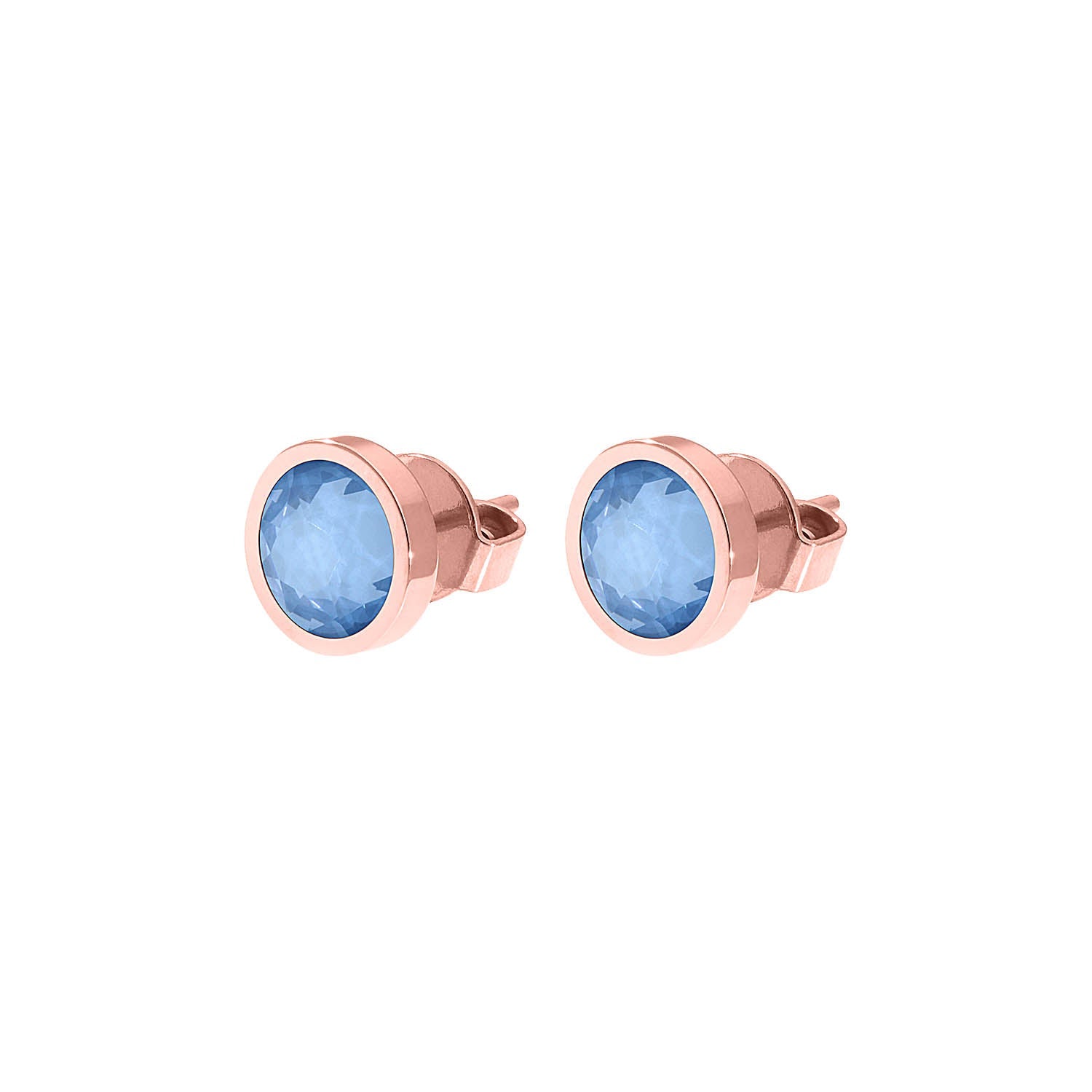 Canino Ohrstecker 9 mm - Roségold