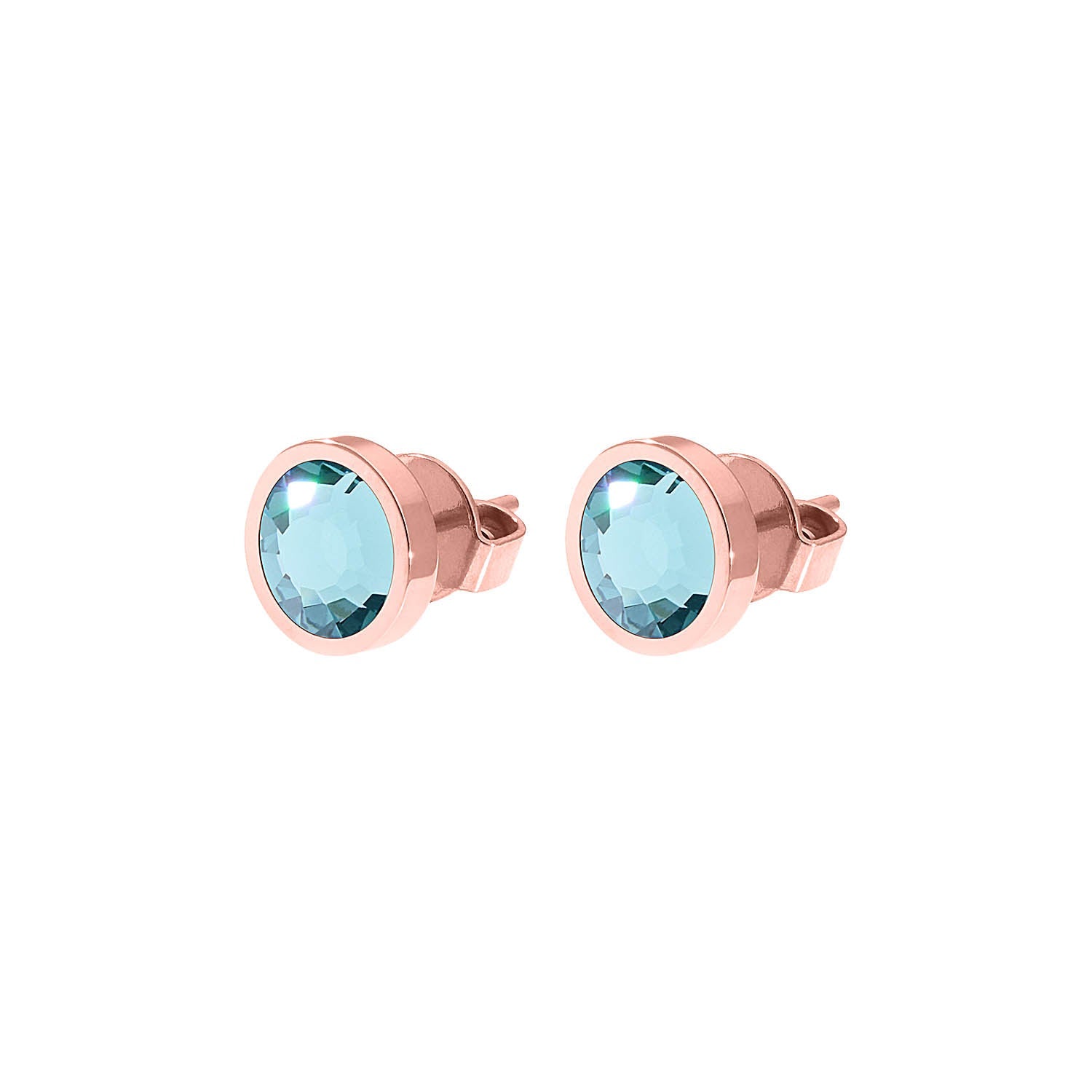 Canino Ohrstecker 9 mm - Roségold