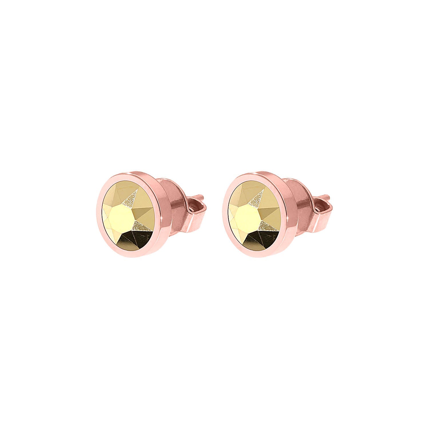 Canino Ohrstecker 9 mm - Roségold