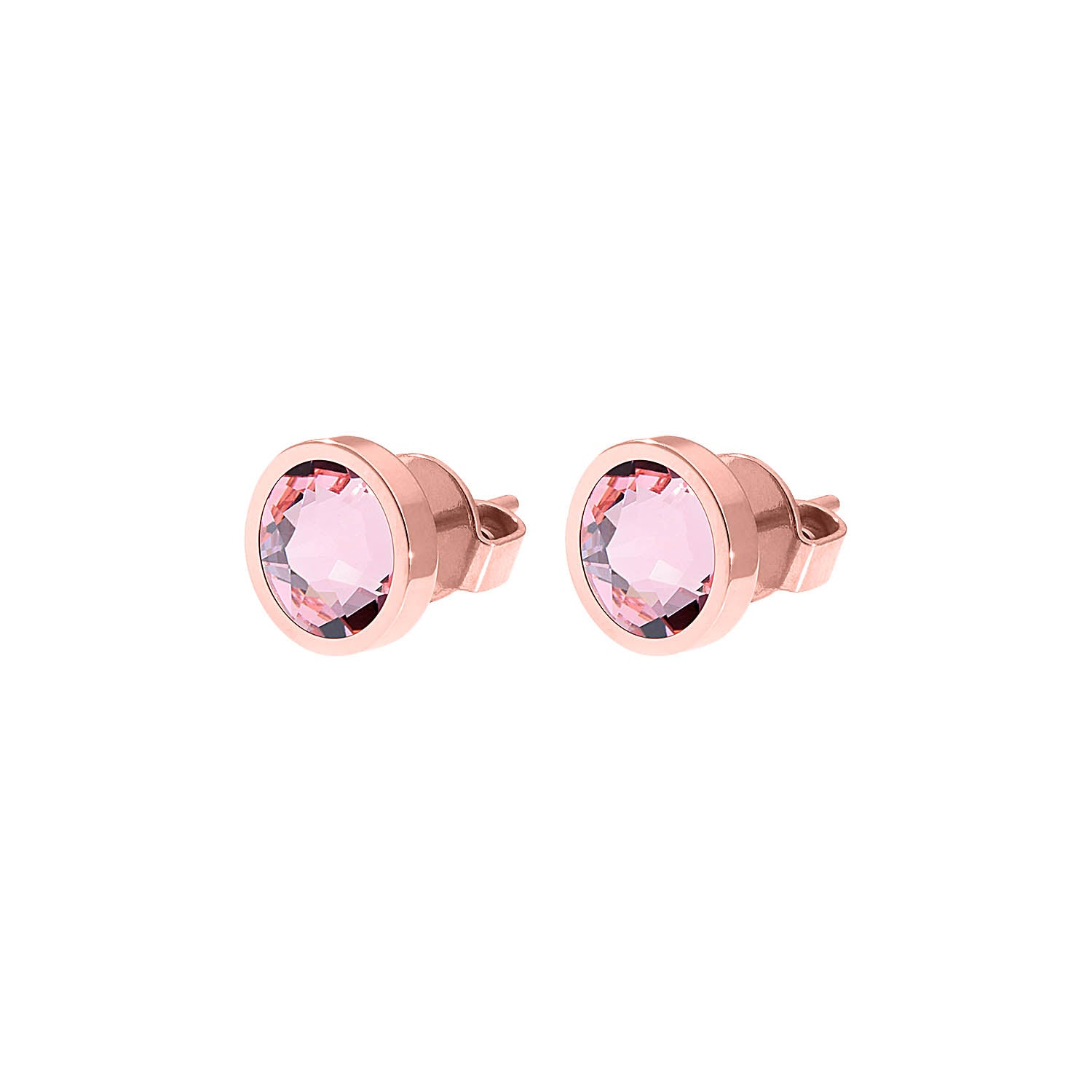 Canino Ohrstecker 9 mm - Roségold Light Rose