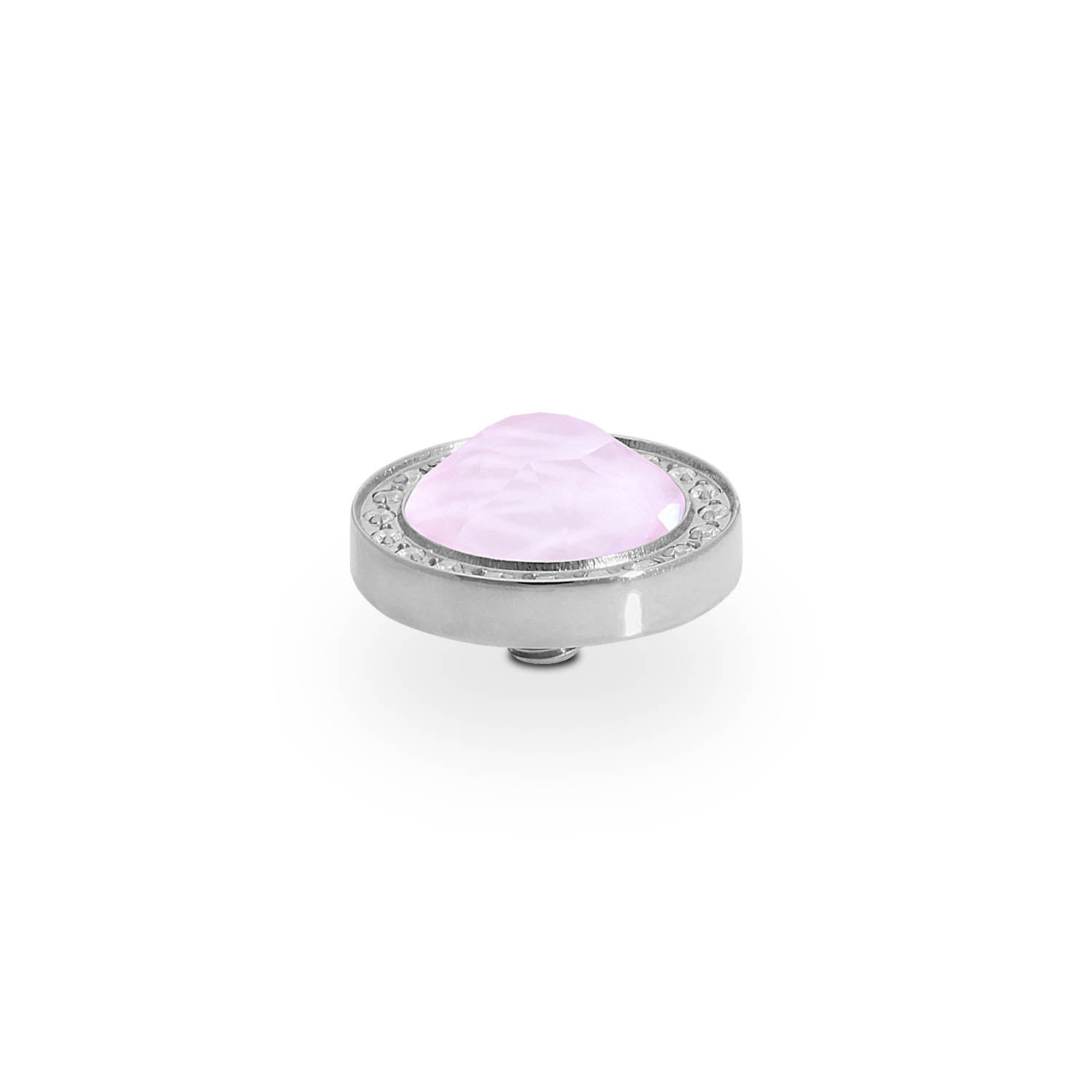 Canino Deluxe Top 10.5 mm - Silber crystal soft rose ignite