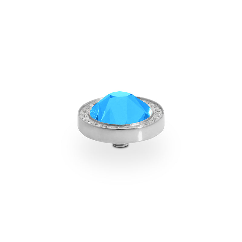 Canino Deluxe Top 10.5 mm - Silber Crystal Electric Blue Ignite