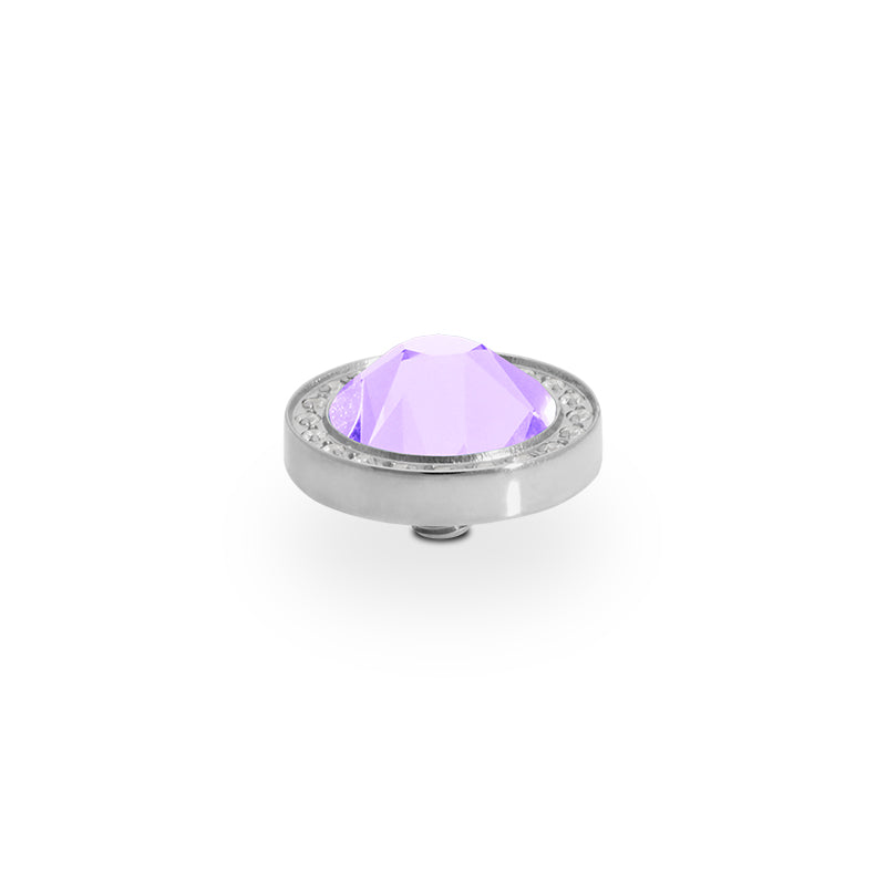 Canino Deluxe Top 10.5 mm - Silber Crystal Lilac